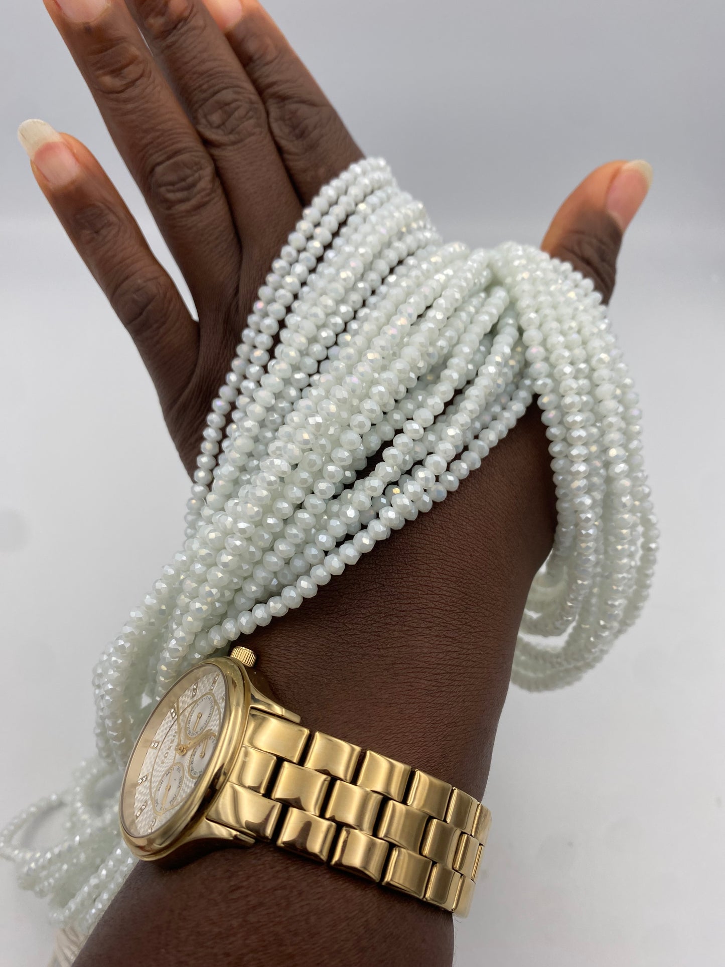 Crystal WaistBeads -TikTok Waist Beads – Variety of Styles – African Waist Jewelry – Tie-On (45”) – Add to Cart, Buy Now – Price Per 1 Waist Bead