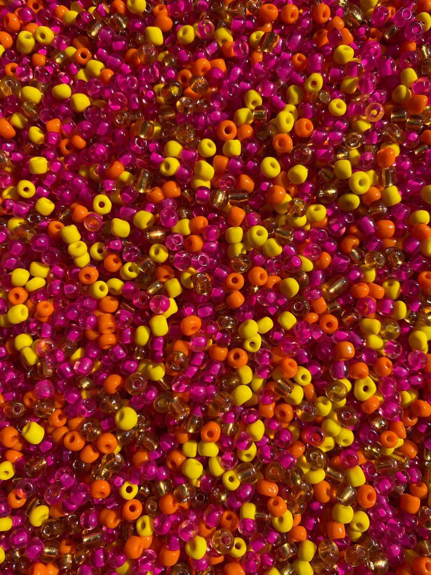 Mixed Colors- 4mm- 6/0 Glass Seed Beads For Jewelry Making, DIY Waist beads, Bracelet Necklace Earrings