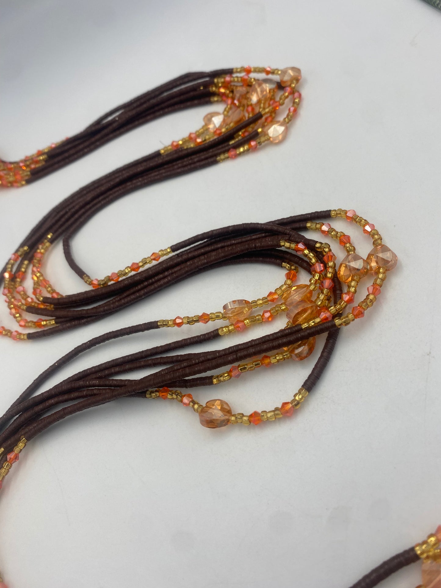 Flat disc | Vinyl waistbeads | Clay Beads | Wholesale Vinyl Waist Beads- African Waistbeads for resale
