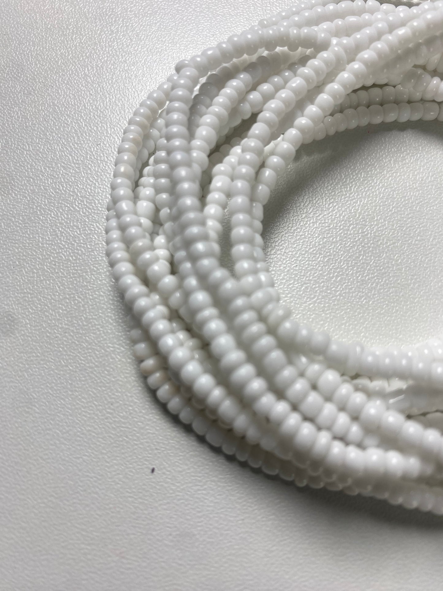 White Waist Bead | Body Jewelry | Waist Bead for Weight-loss 40-45”