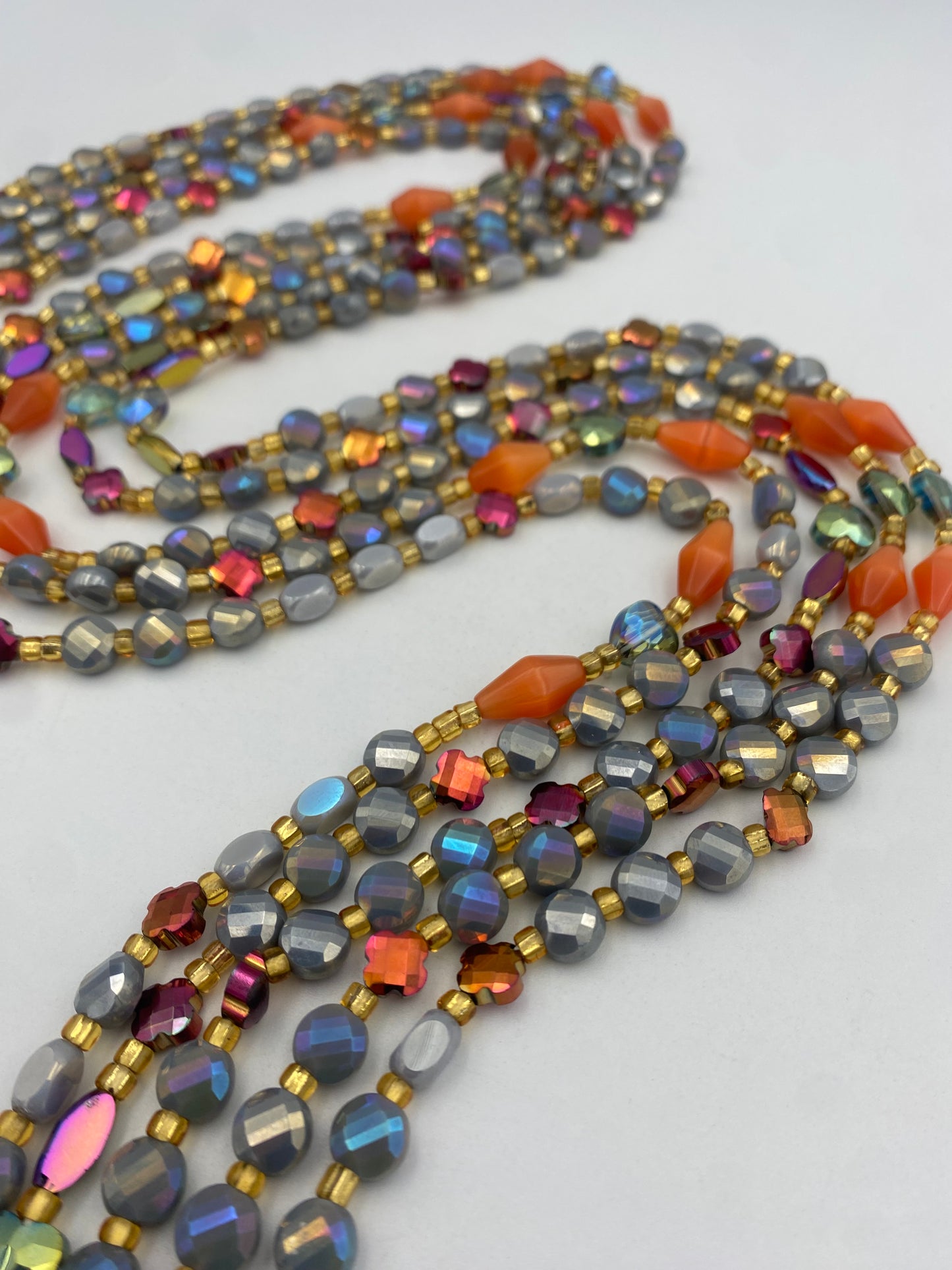 Dust & Diamond- Waistbead- Luxury Crystal WaistBead - Tie On