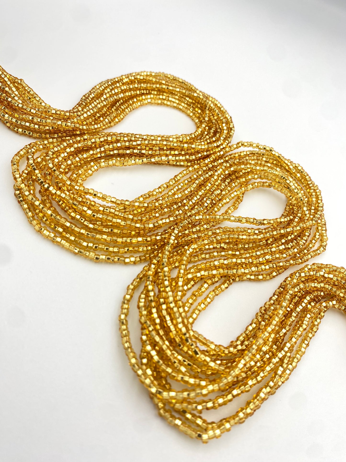 Golden Grace ~ Gold Waist Bead- Tie On