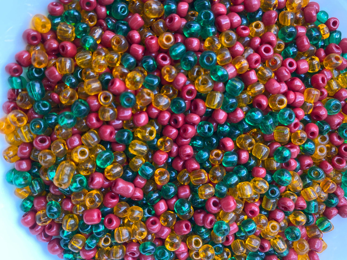 4mm- 6/0 Glass Seed Beads For Jewelry Making, DIY Waist beads, Bracelet Necklace Earrings