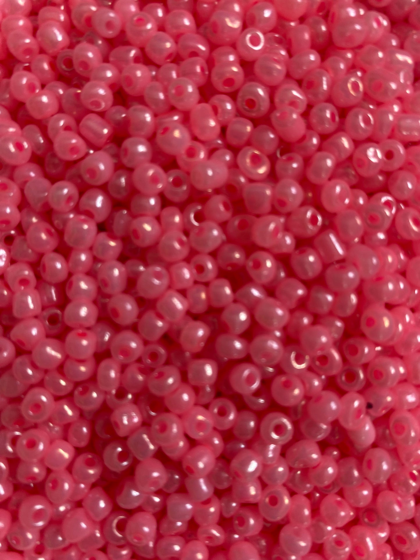 Pink Waistbead 4mm- 6/0 Glass Seed Beads For Jewelry Making, DIY Waist beads, Bracelet Necklace Earrings
