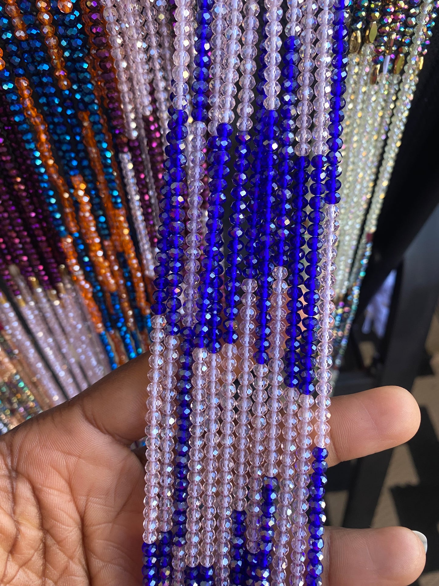 Crystal- Wholesale Waist Beads- 25pcs