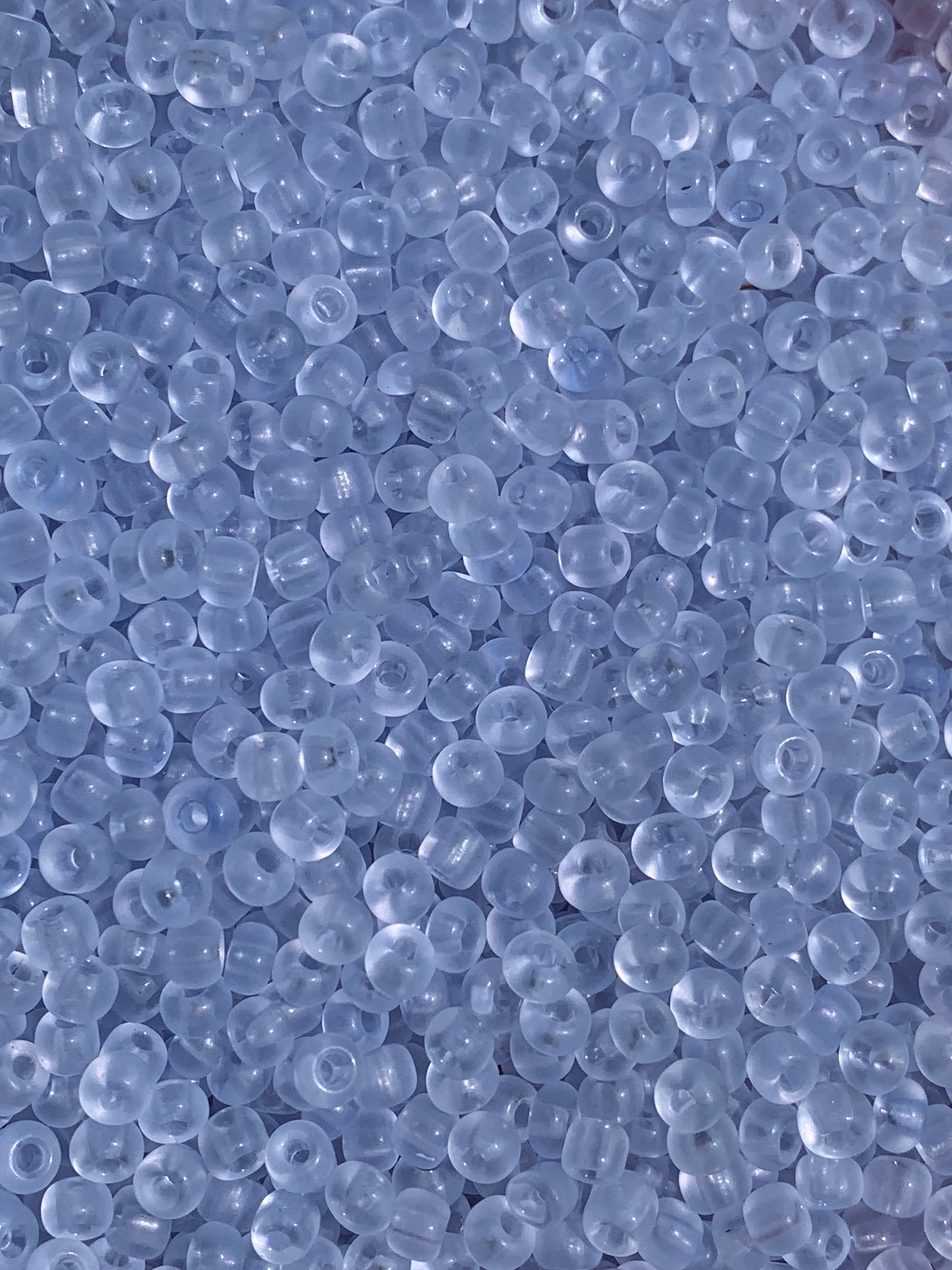Frost Glass seed beads, 4mm glass beads, Size 6/0 Seed Beads Bulk