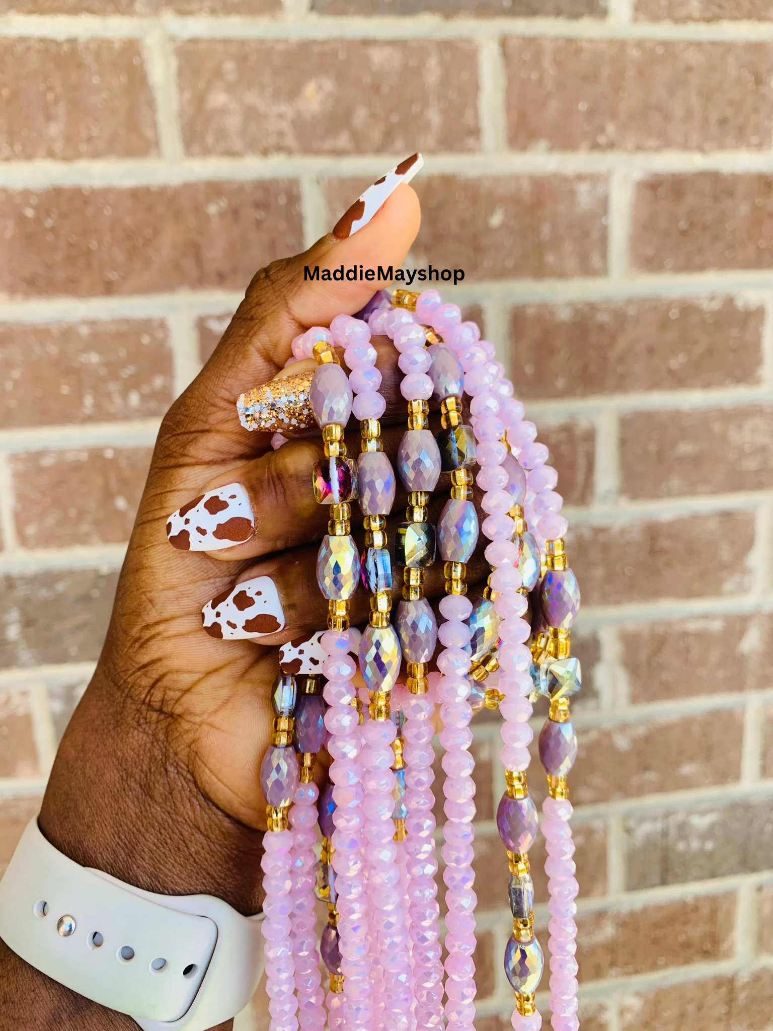 waist beads dress to impress Blushing Dreams Waist Bead Lolo Beads