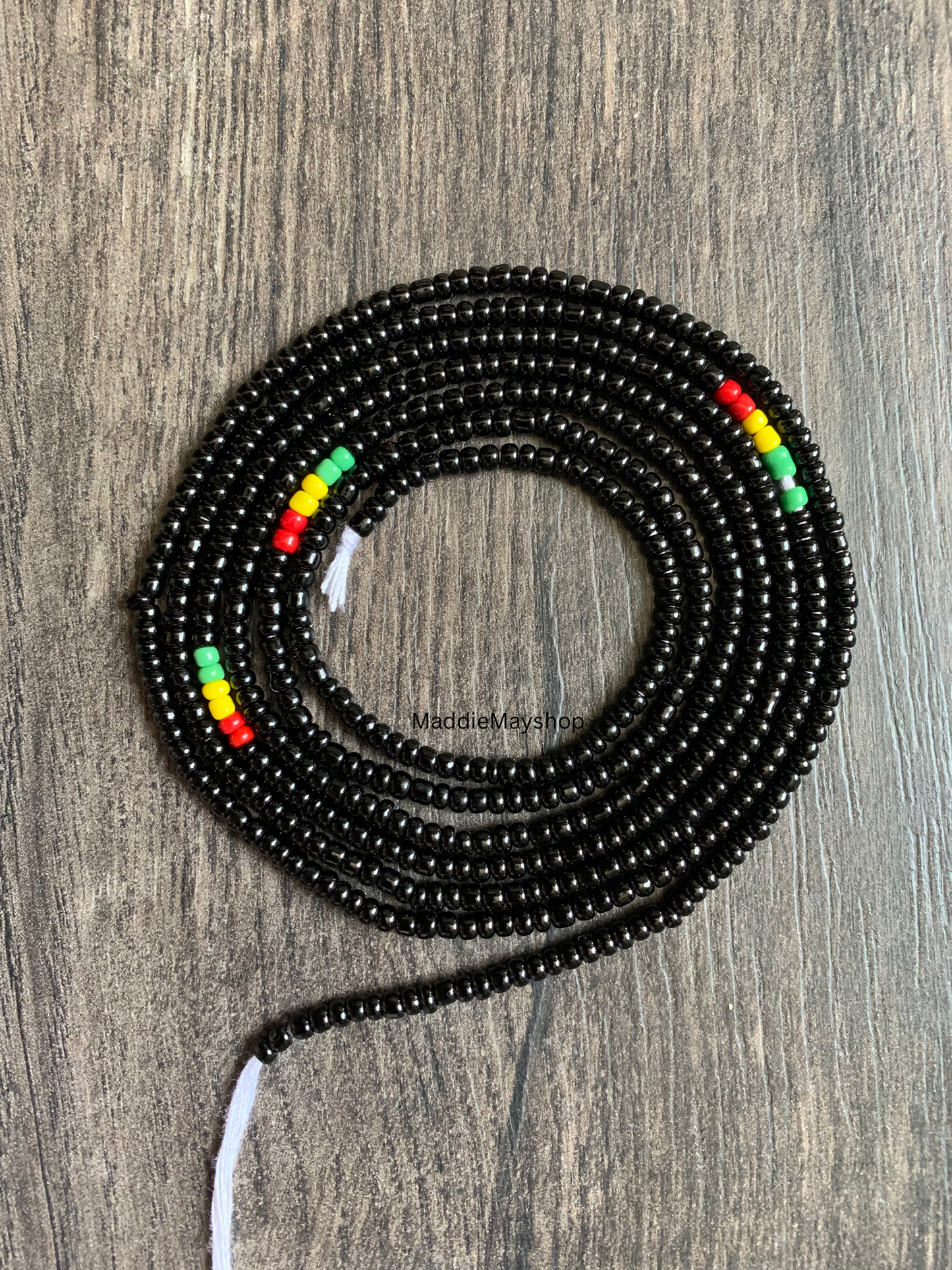 Rasta Waist Bead,