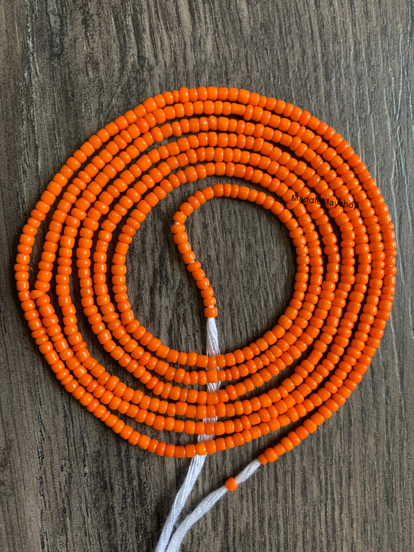 Orange Waist Bead