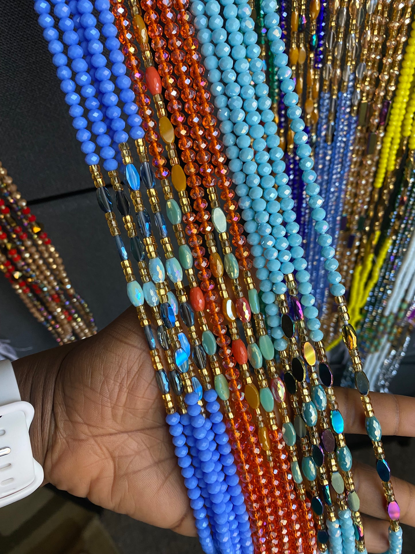 Wholesale Crystal Waist Beads