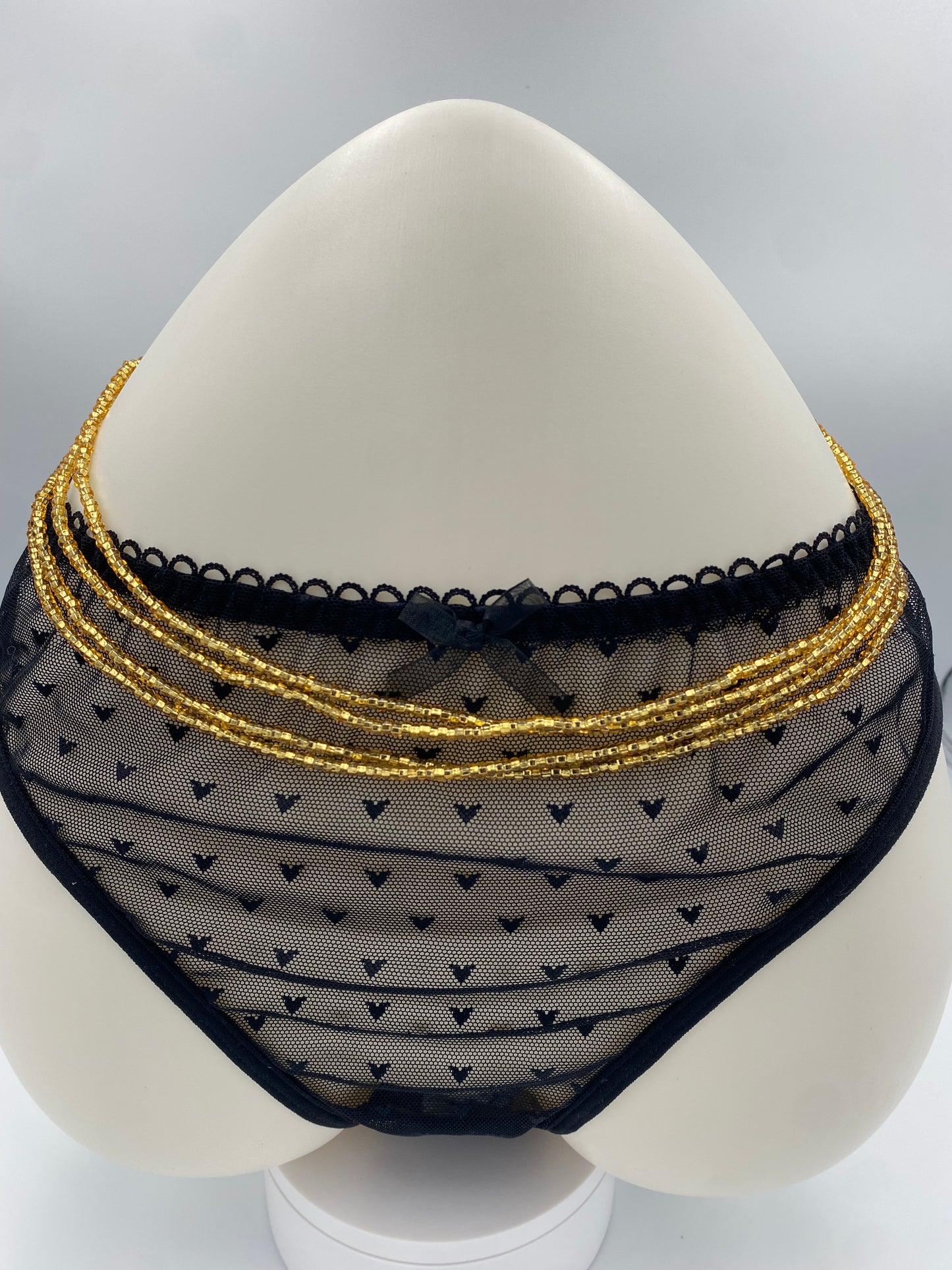 Golden Grace ~  Gold Waist Bead- Tie On