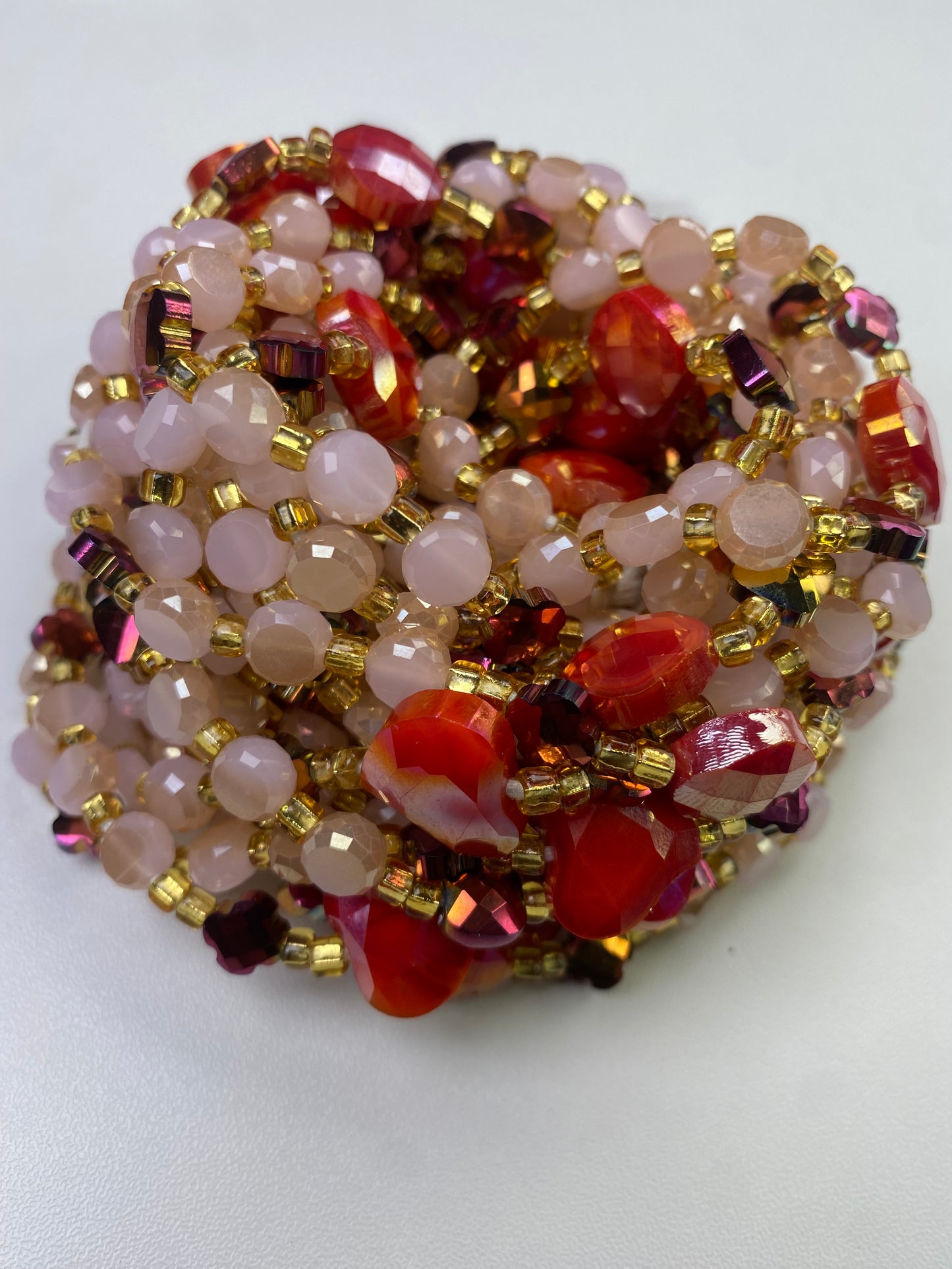 Rosa ~ Luxury Crystal Waist Beads