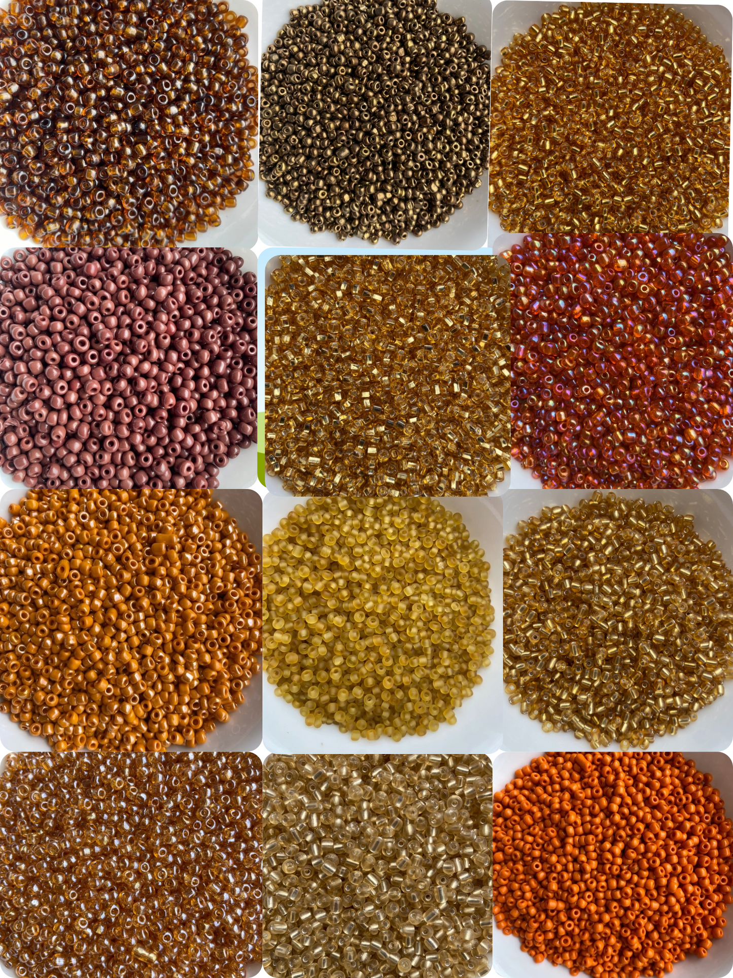 Wholesale Beads- 4mm- seed beads, Size 6/0 , Glass Seed Beads, Rocaille, Beads. Assorted - Jewelry Making- Beaded Jewelry- 35lbs, 50lbs or 100lbs