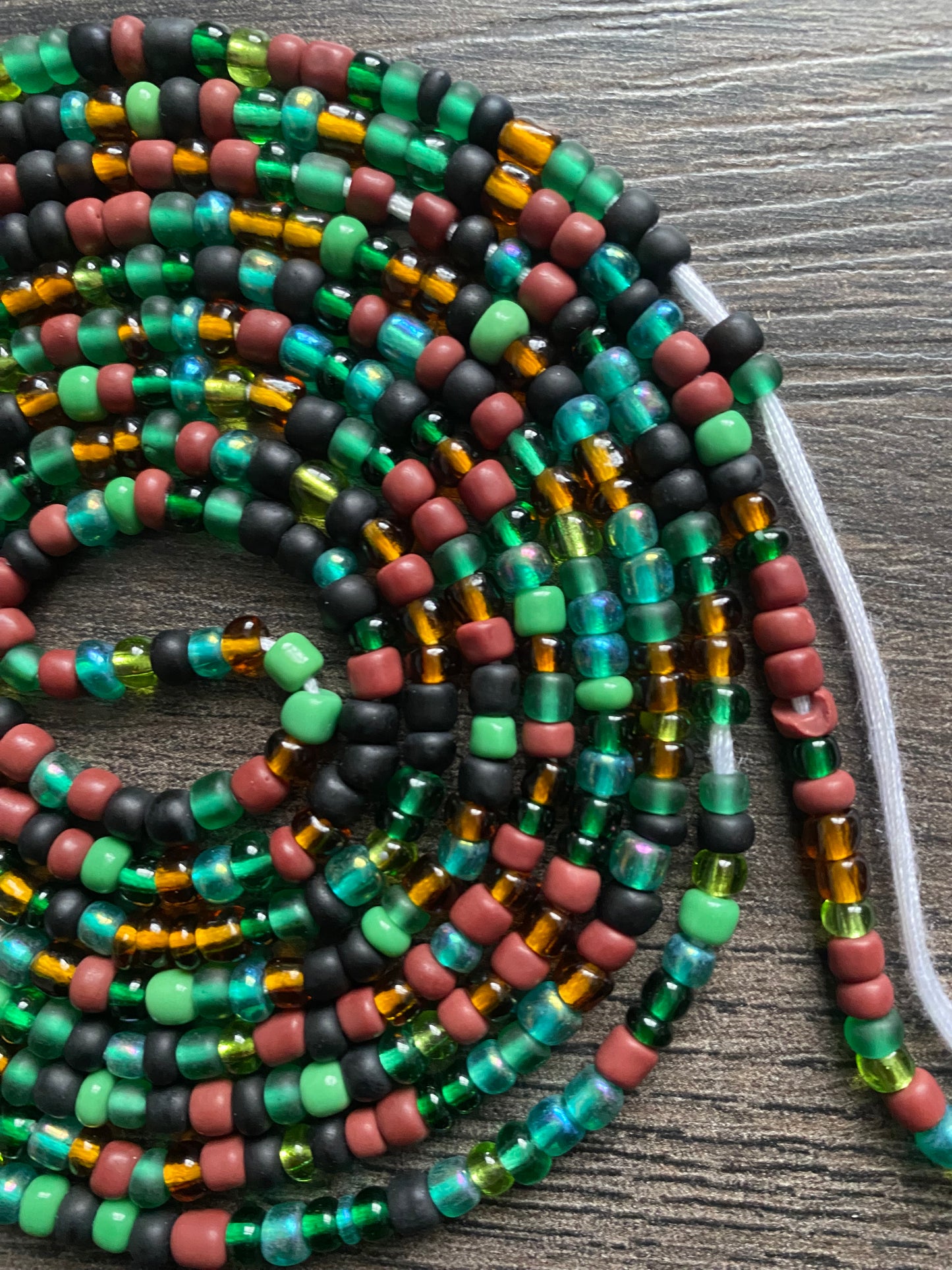 The Affluent Lady Waist Bead – Tie-On Belly Beads for Women | Elegant Handmade Jewelry