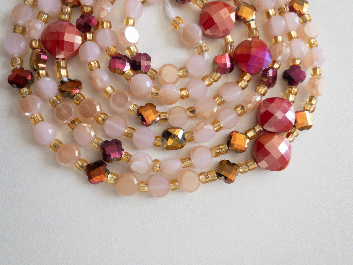 Rosa ~ Luxury Crystal Waist Beads