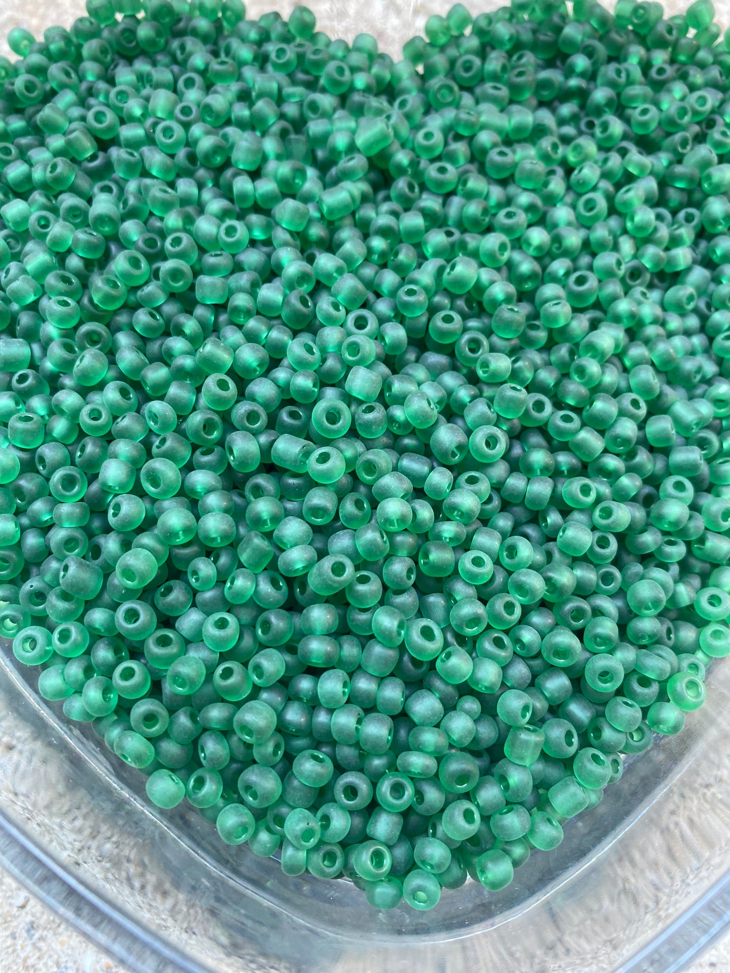 4mm- 6/0 Frost Glass Seed Beads For Jewelry Making,  DIY Waist beads, Bracelet Necklace Earrings