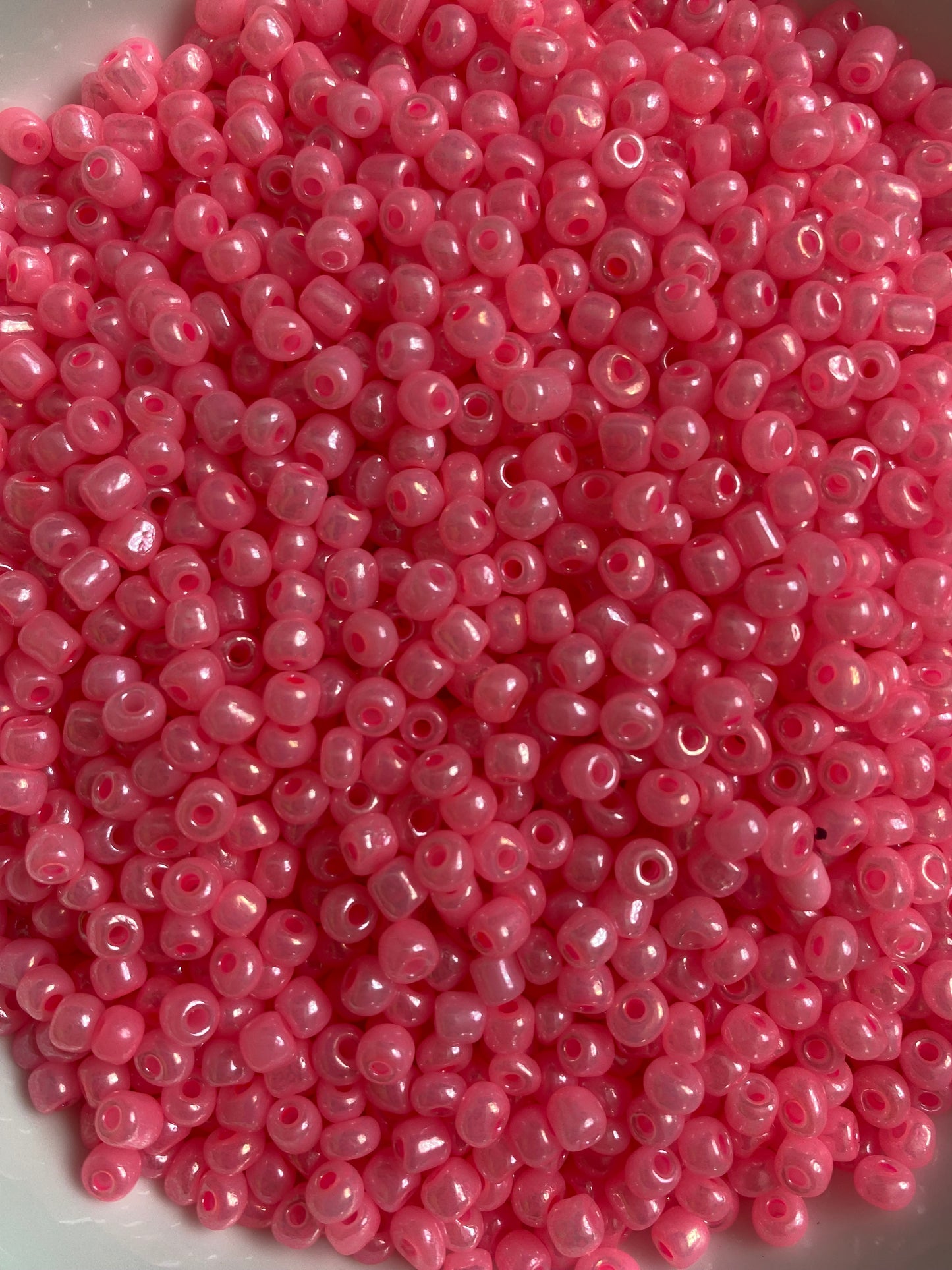 Pink Waistbead 4mm- 6/0 Glass Seed Beads For Jewelry Making,  DIY Waist beads, Bracelet Necklace Earrings