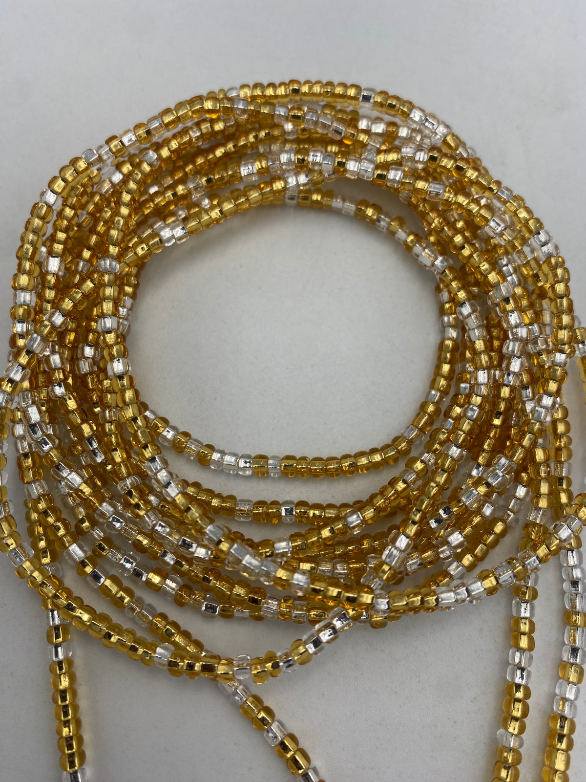 Silver & Gold Waist Beads 1 Pc