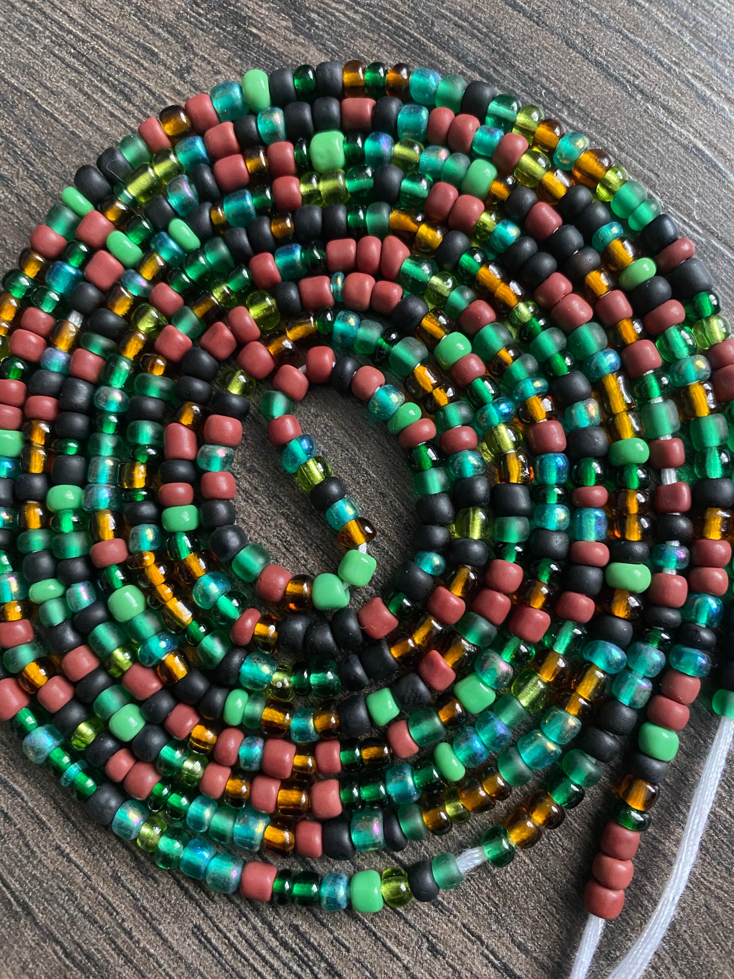 The Affluent Lady Waist Bead – Tie-On Belly Beads for Women | Elegant Handmade Jewelry