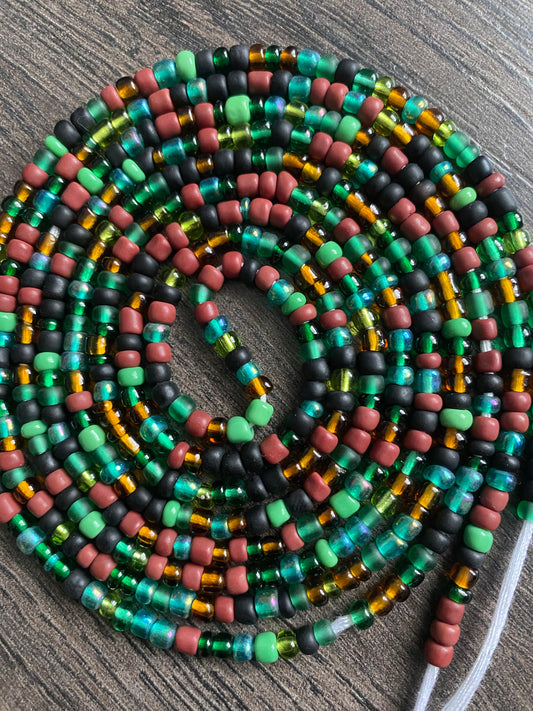 The Affluent Lady Waist Bead – Tie-On Belly Beads for Women | Elegant Handmade Jewelry