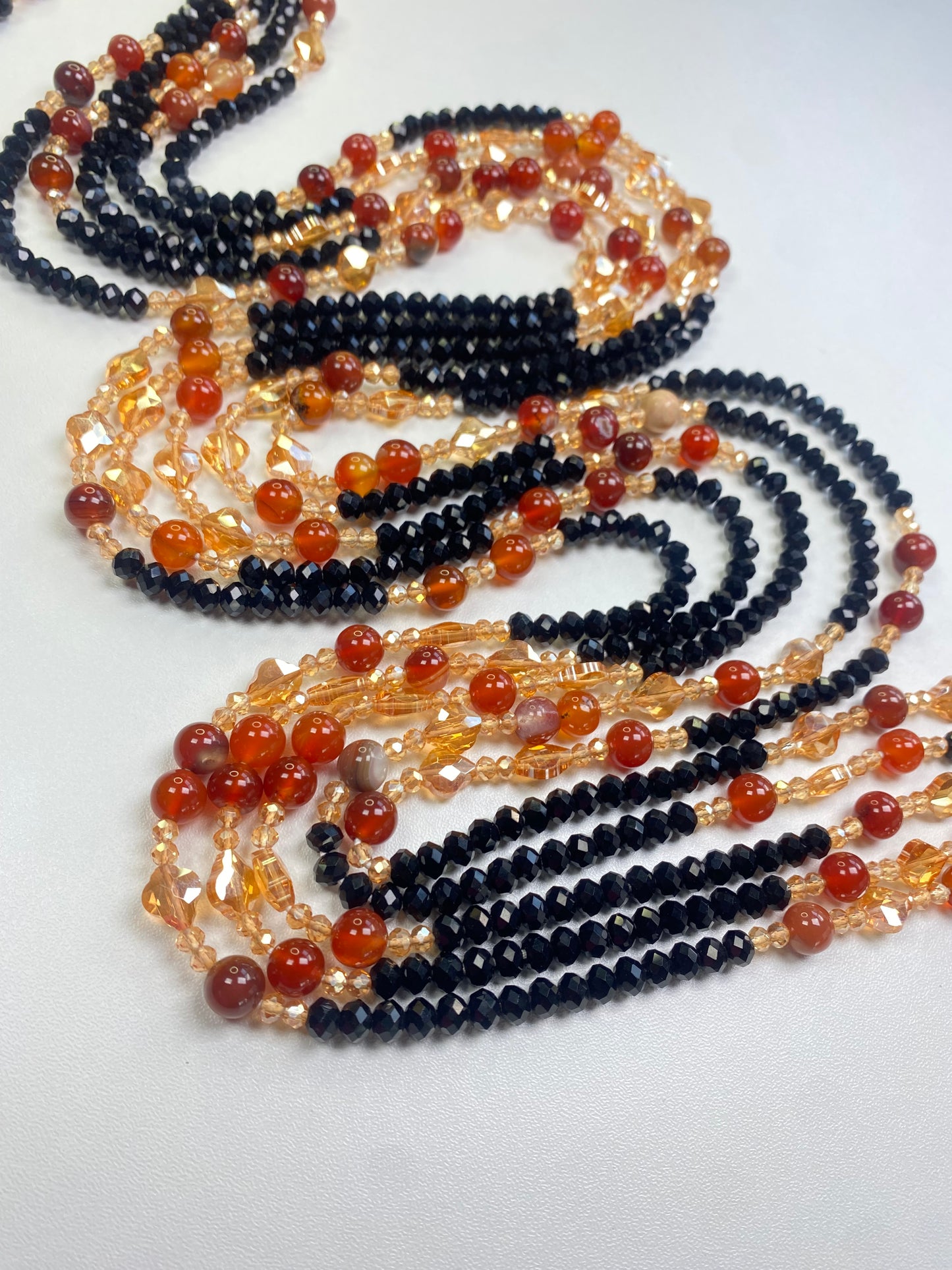 Nightfall Gemstone Elegance~ Luxury Crystal Waistbeads