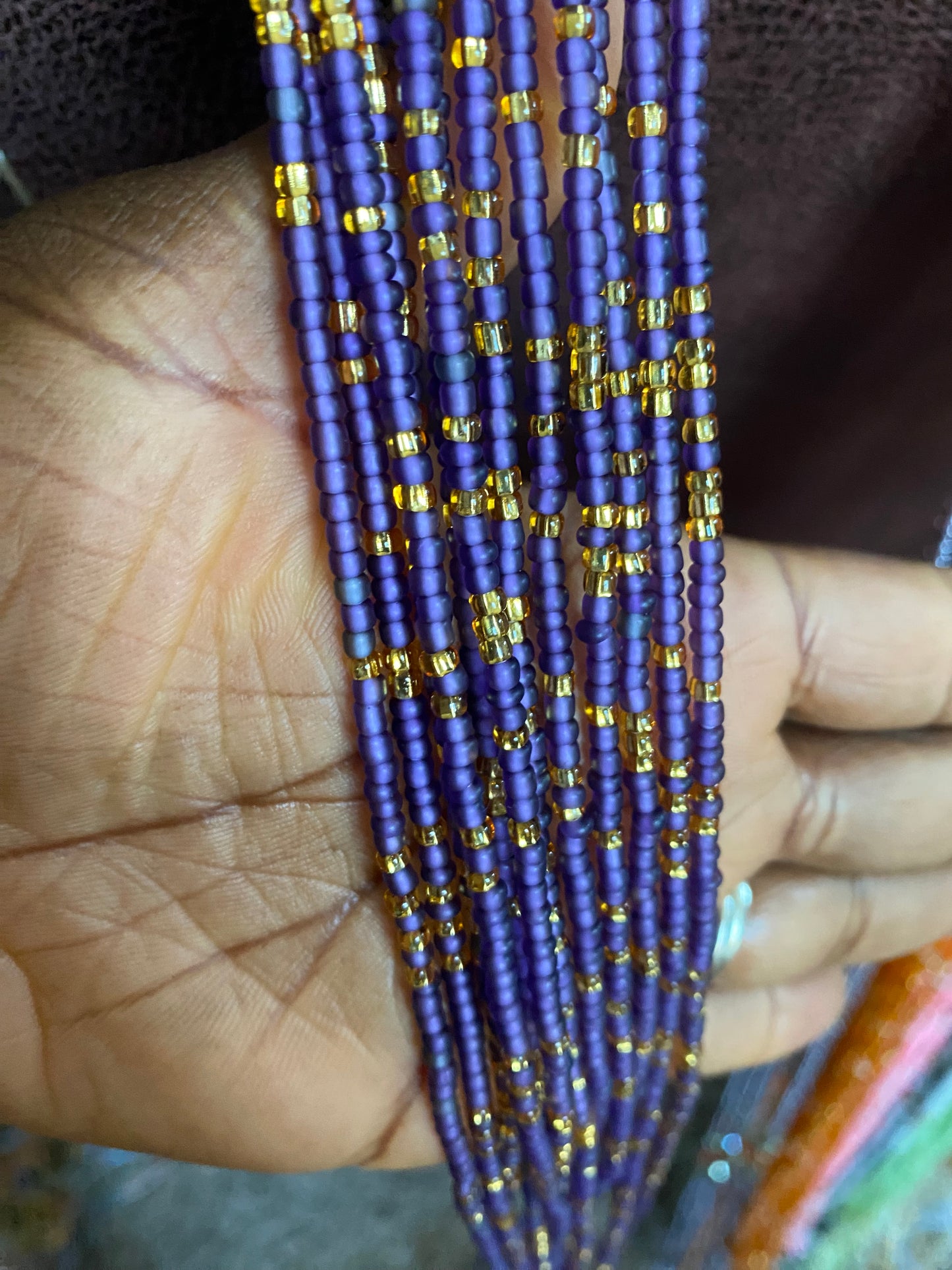 Wholesale Waist Beads – Bulk Multicolored Tie-On Strands (45”–50”)