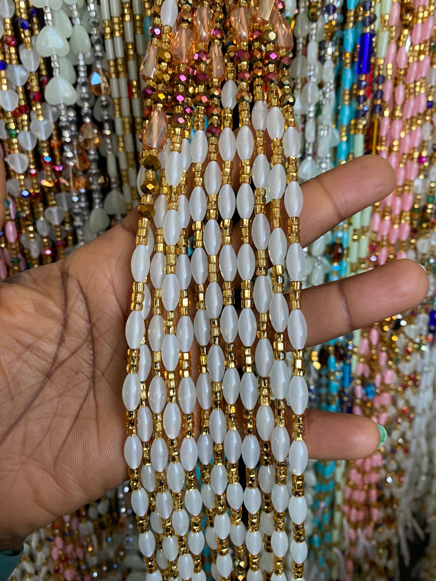 Wholesale Waist Beads- Glow in the dark 45"-50"