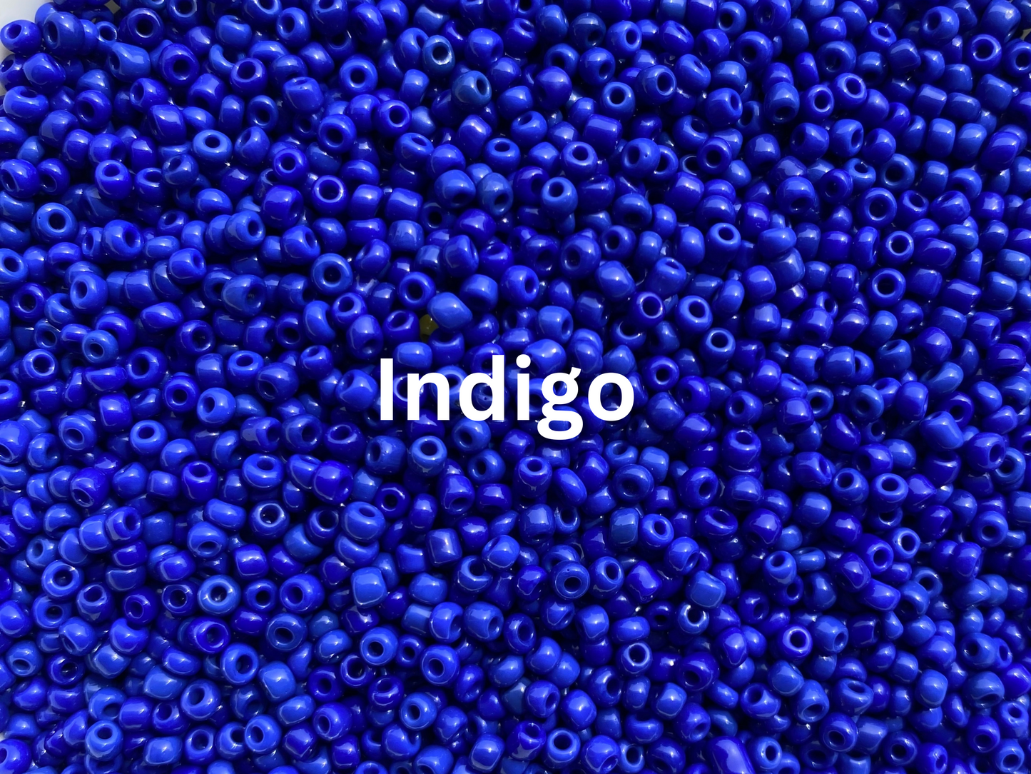 High-Quality 8/0 Blue Seed Beads, 3mm, Perfect for Jewelry Making