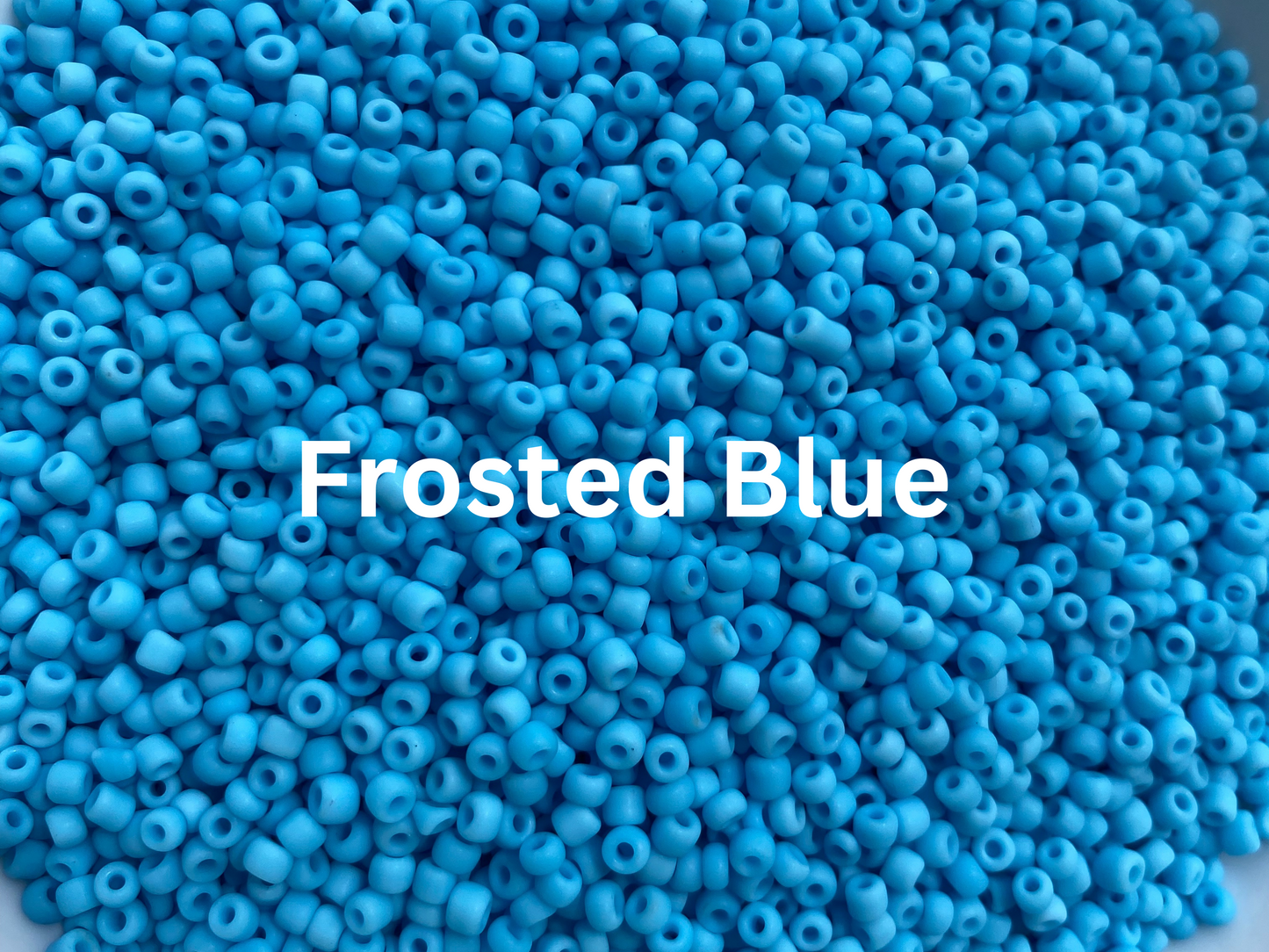 High-Quality 8/0 Blue Seed Beads, 3mm, Perfect for Jewelry Making