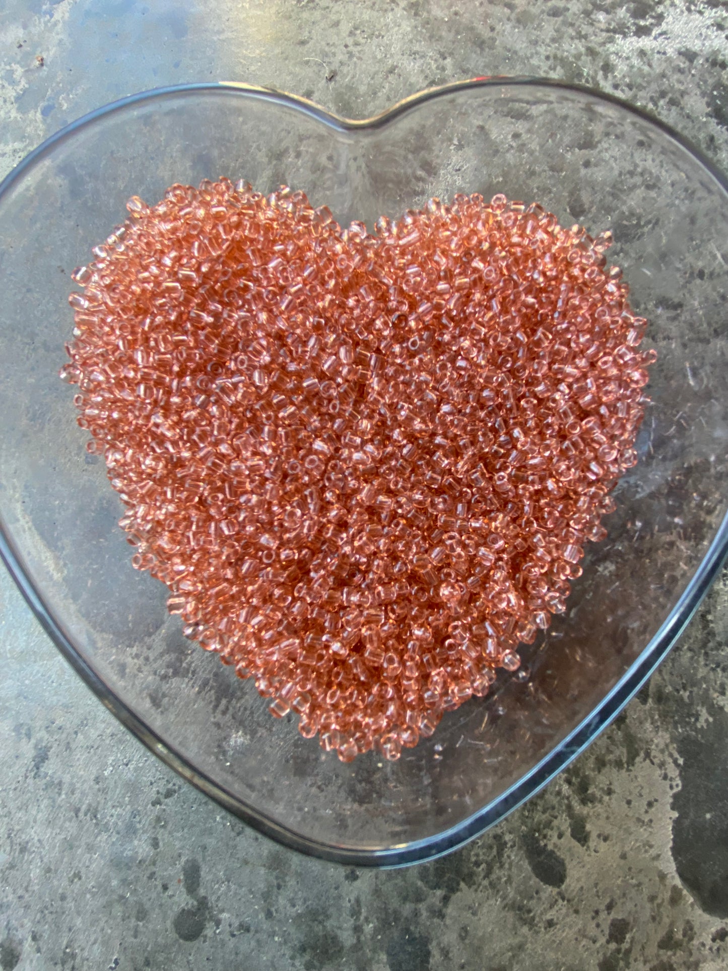 4mm Seed Beads,, Round Beads for Bracelets, Earrings, Necklaces, Crafting Supplies, Making Supplies, DIY Crafts, Small Beads- Peach/Pink bead/Coral