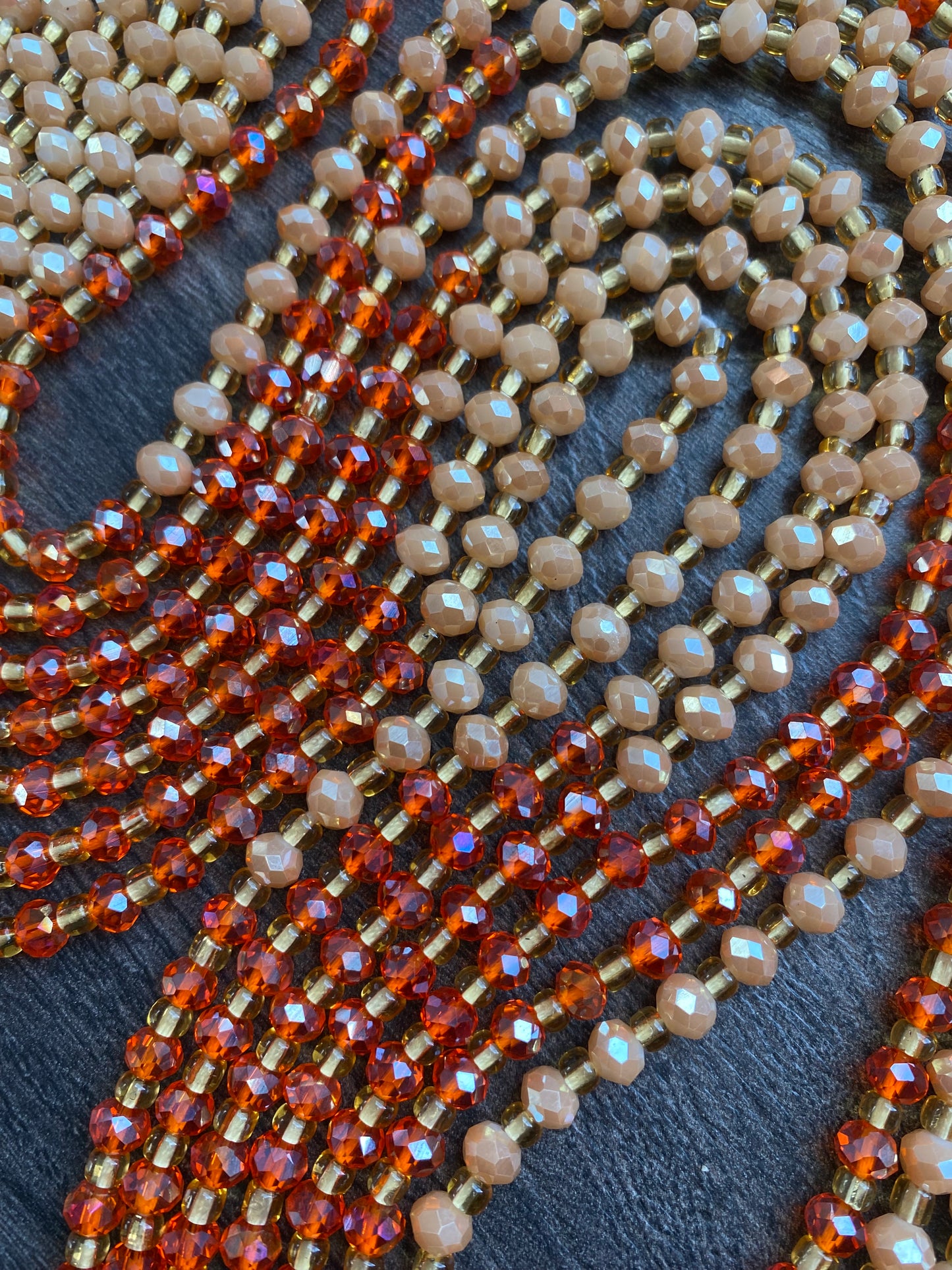 June~ Crystal Waist Bead