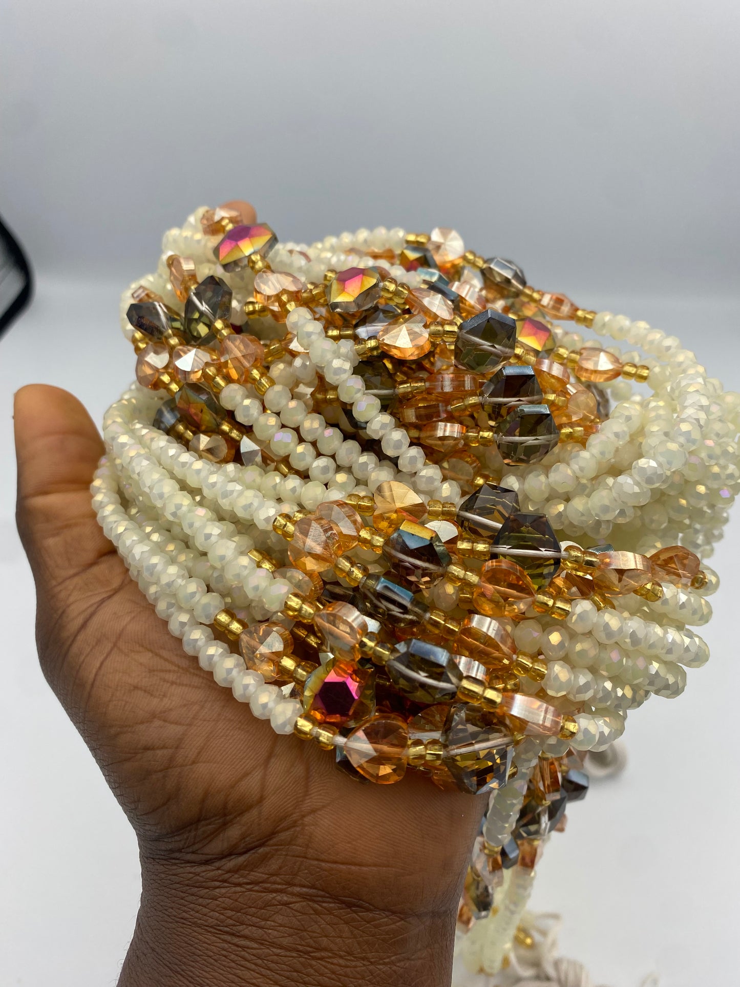 Sandra~ Luxury Crystal Waistbeads