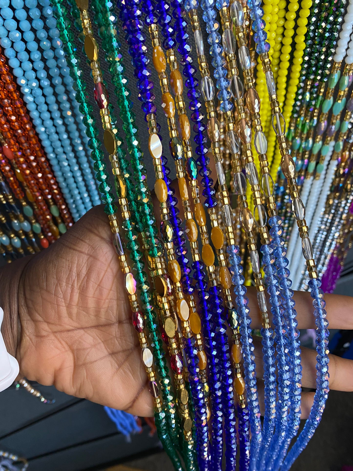 Wholesale Crystal Waist Beads