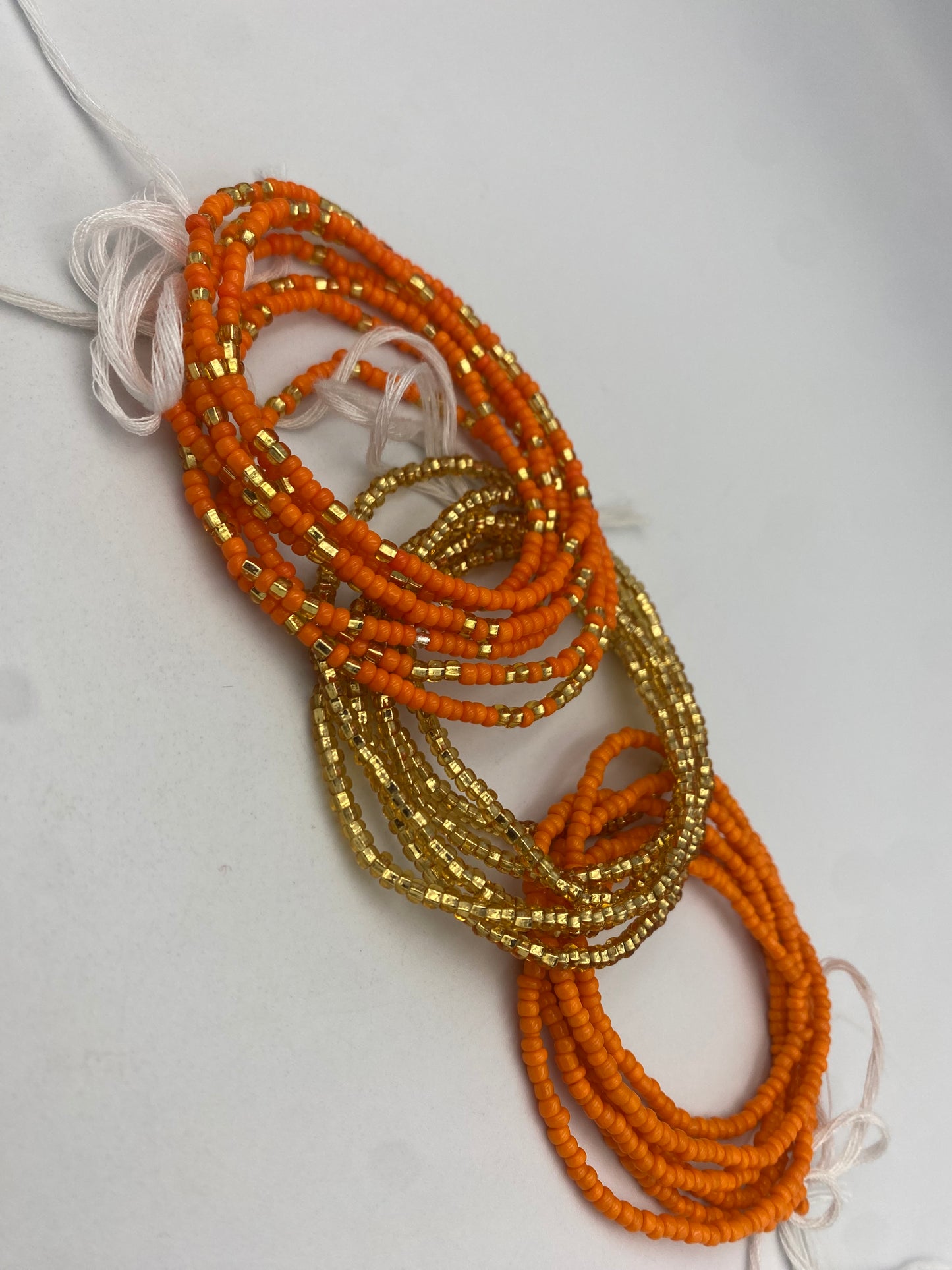 3 PC Waist Beads Set – 3 Piece Tie-On African Waist Beads for Women- Choose your set-  (45”-50”)