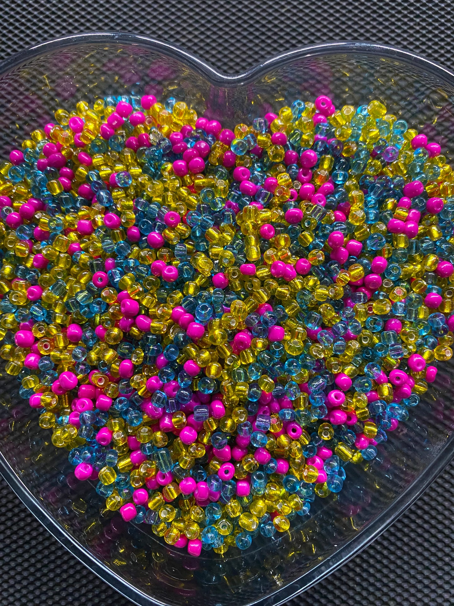 Mix Seed Beads- Multicolored- 4mm- 6/0 Glass Seed Beads For Jewelry Making,  DIY Waist beads, Bracelet Necklace Earrings