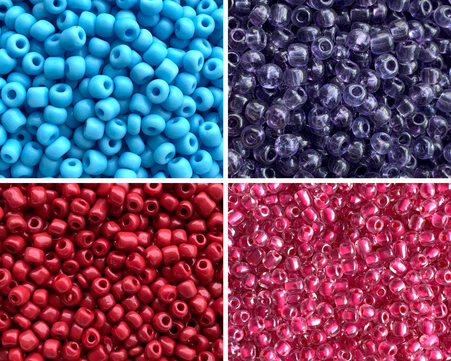 4mm- 6/0 Glass Seed Beads For Jewelry Making,  DIY Waist beads, Bracelet Necklace Earrings