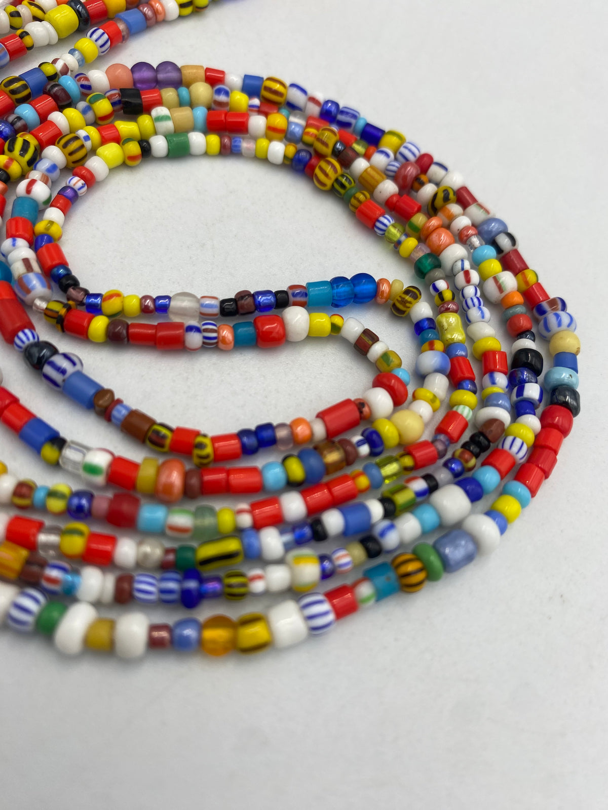 Christmas Bead ~ Multi-colored Waist Bead | 1 PC