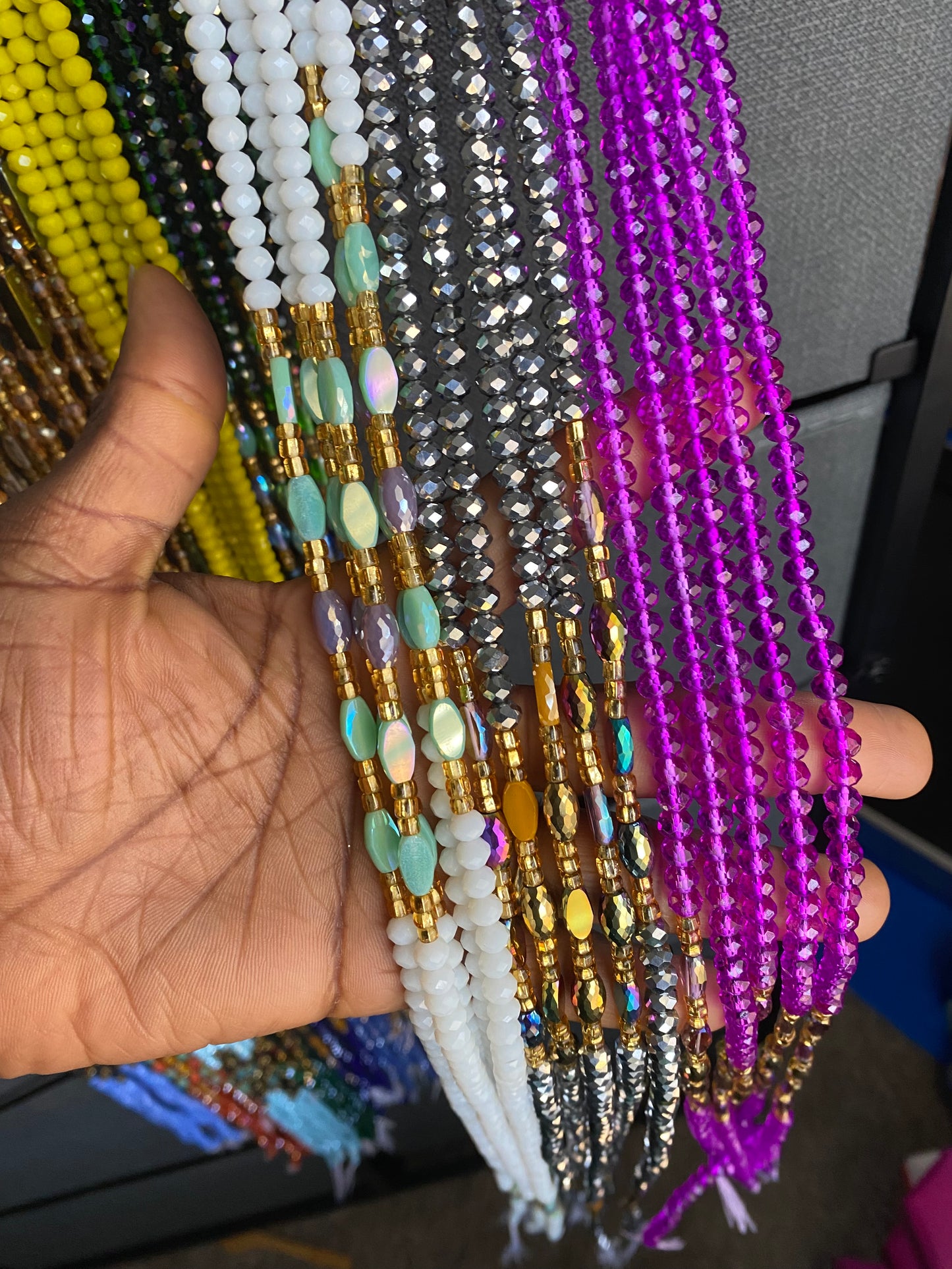 Wholesale Crystal Waist Beads