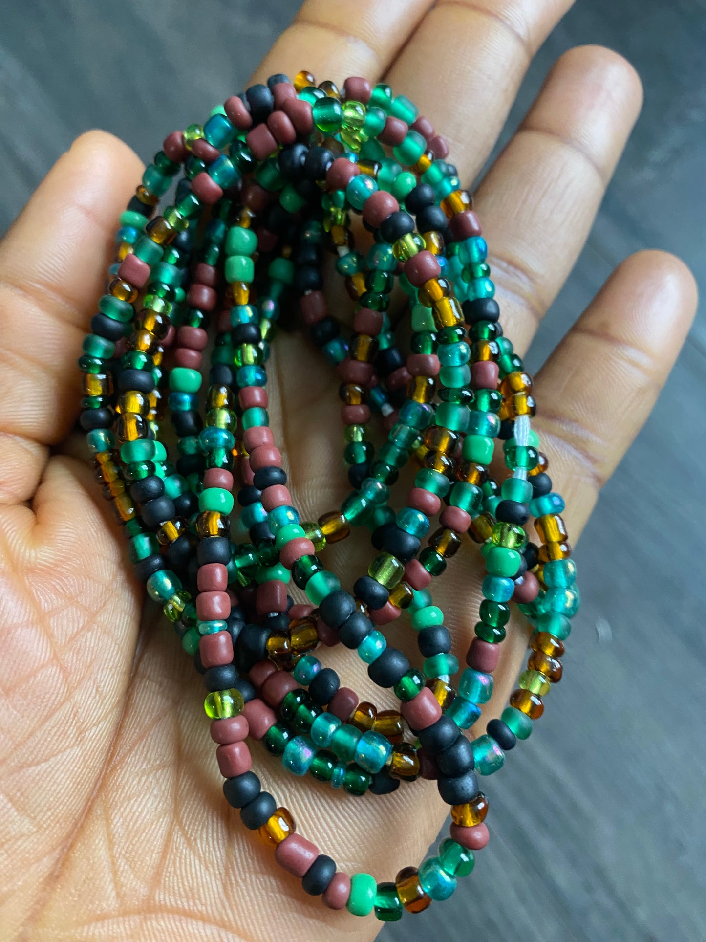 The Affluent Lady Waist Bead – Tie-On Belly Beads for Women | Elegant Handmade Jewelry