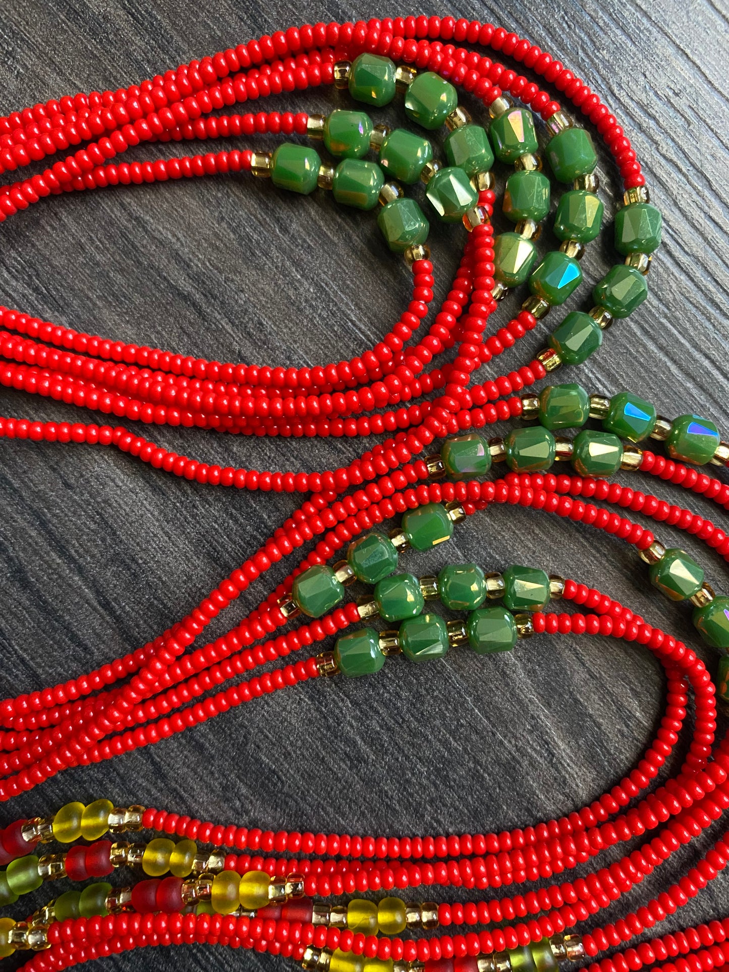 Red Waist Bead