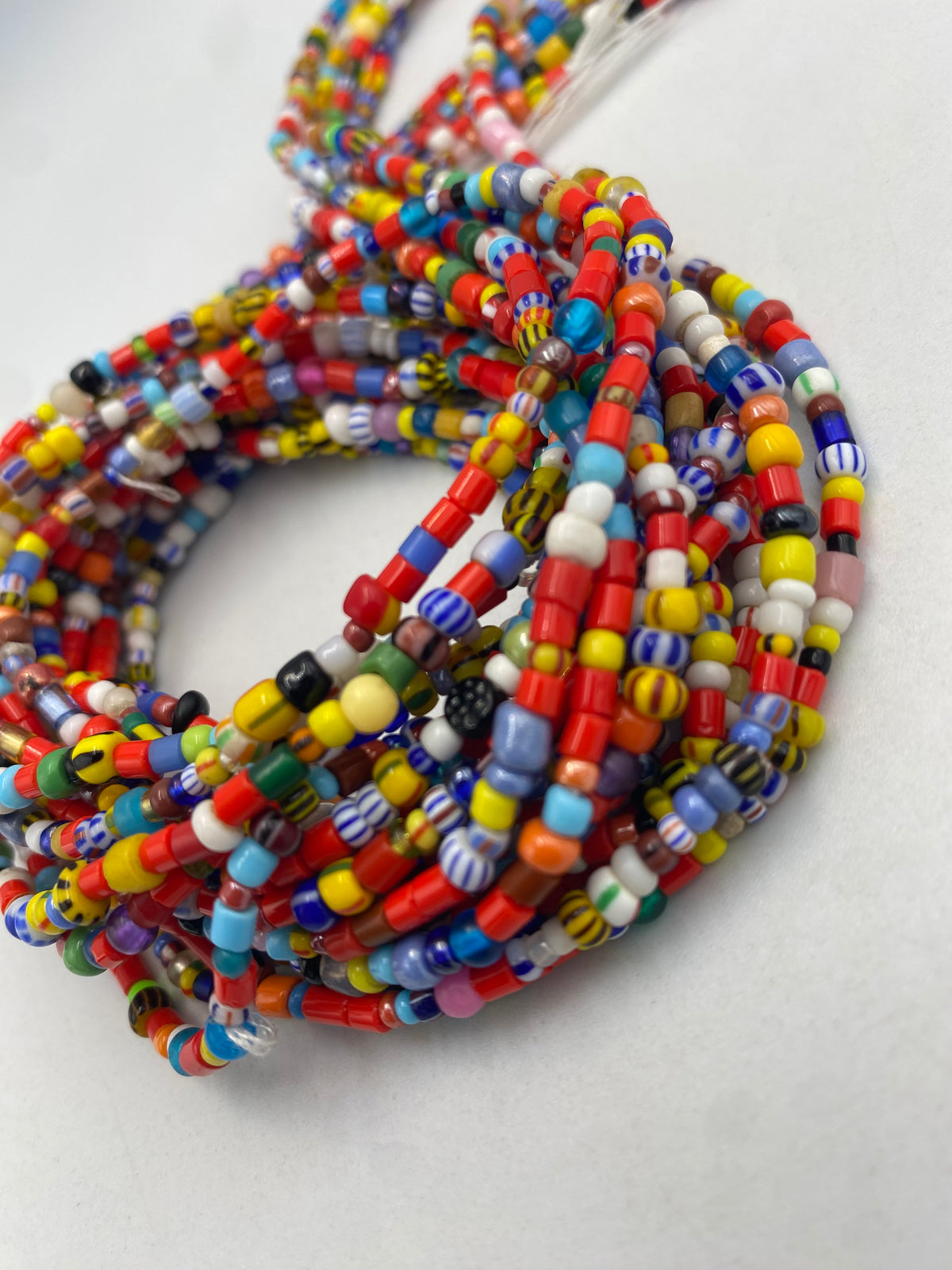 Christmas Bead ~ Multi-colored Waist Bead | 1 PC