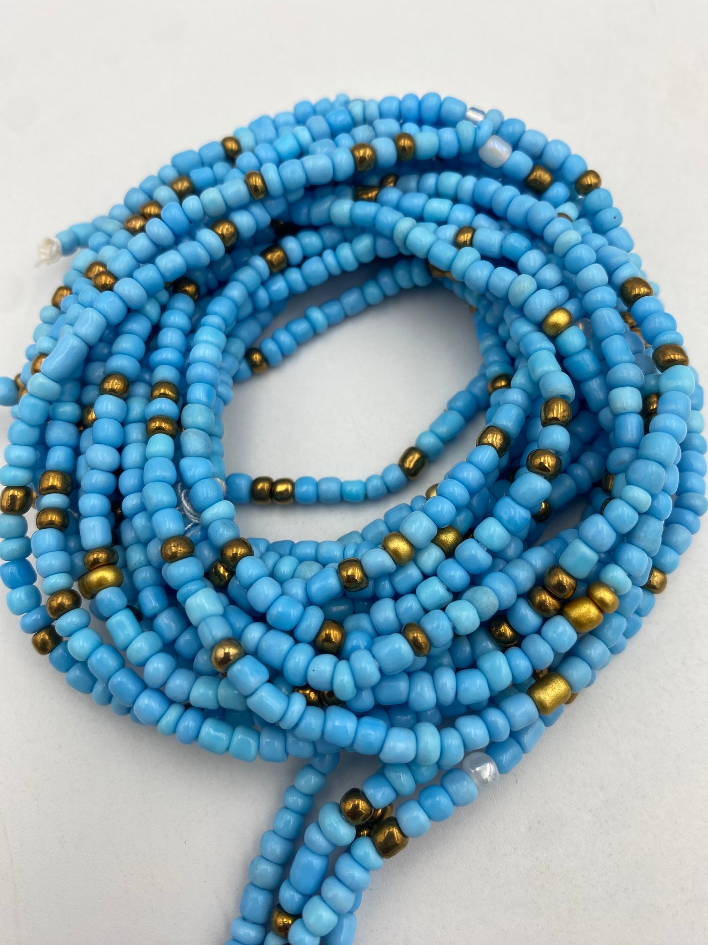 Choose your Waist Beads- Multicolored Tie On, 45-50"