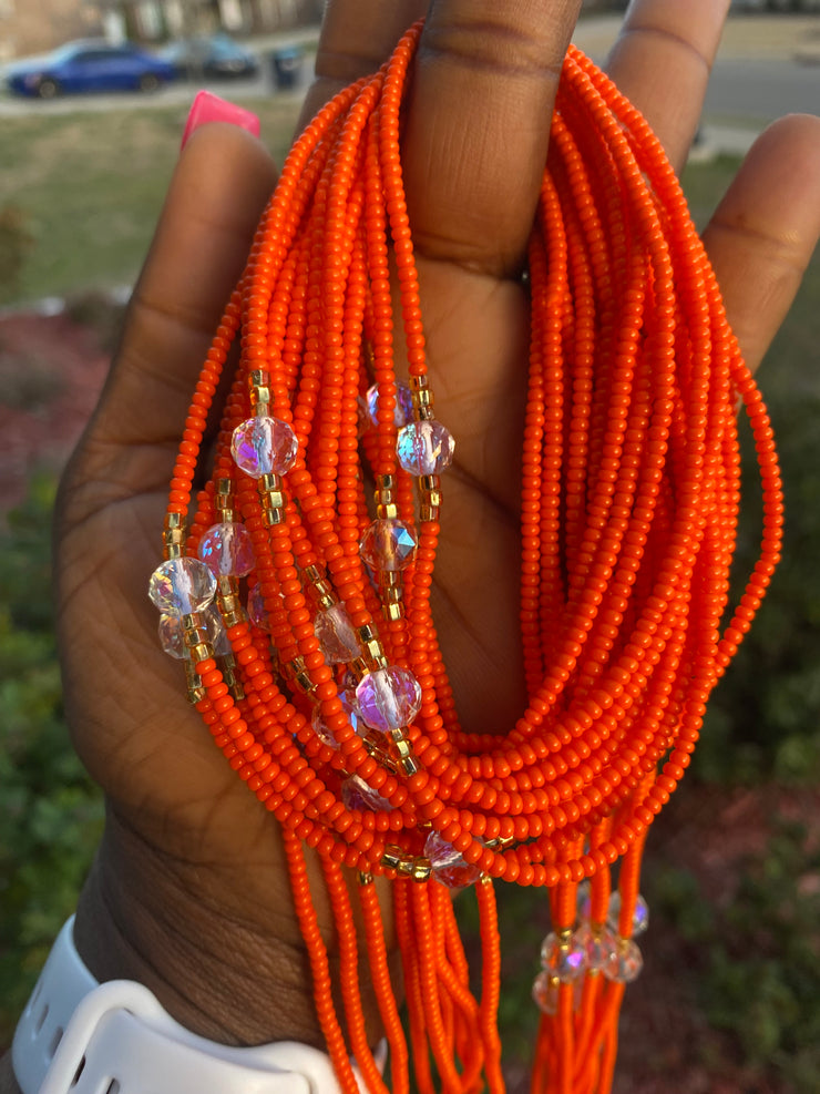 Orange Waist Bead Enchantment
