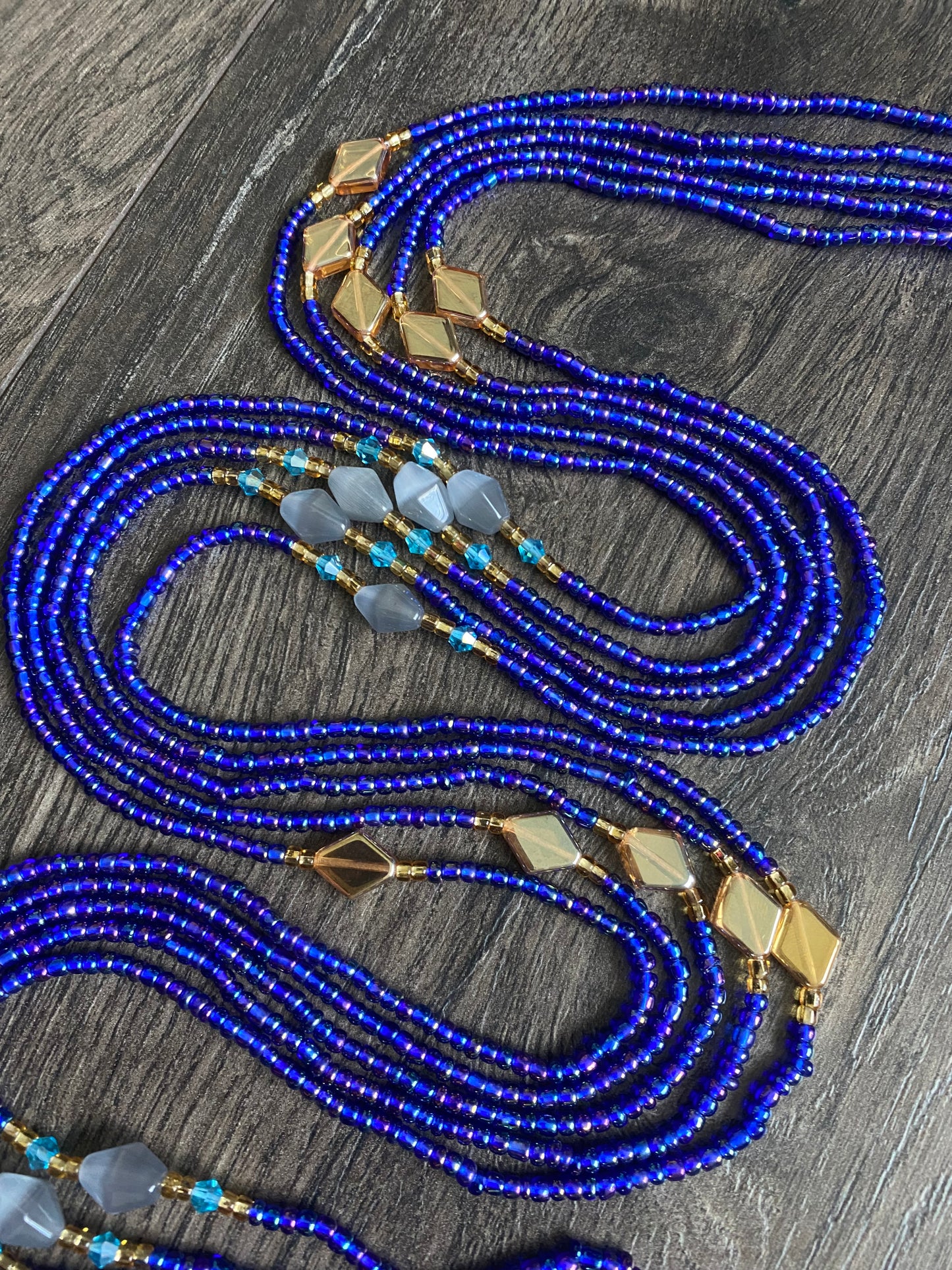 Blue Waistbead