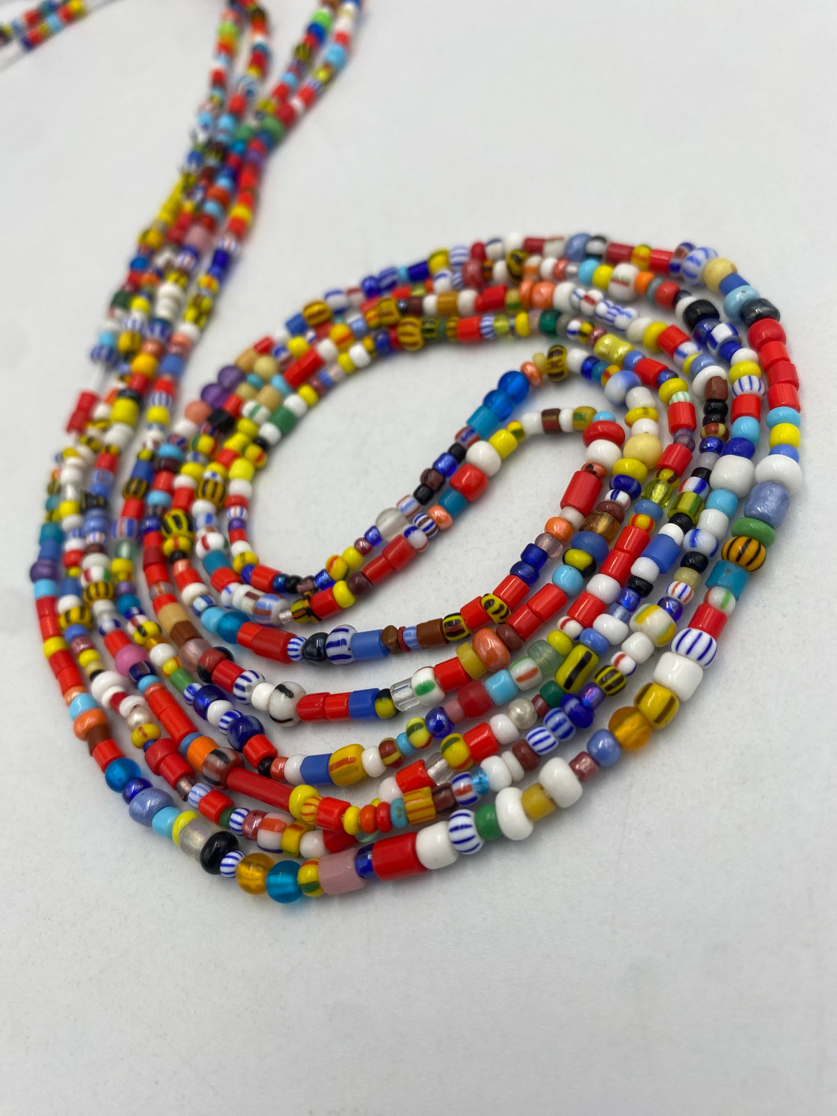 Christmas Bead ~ Multi-colored Waist Bead | 1 PC