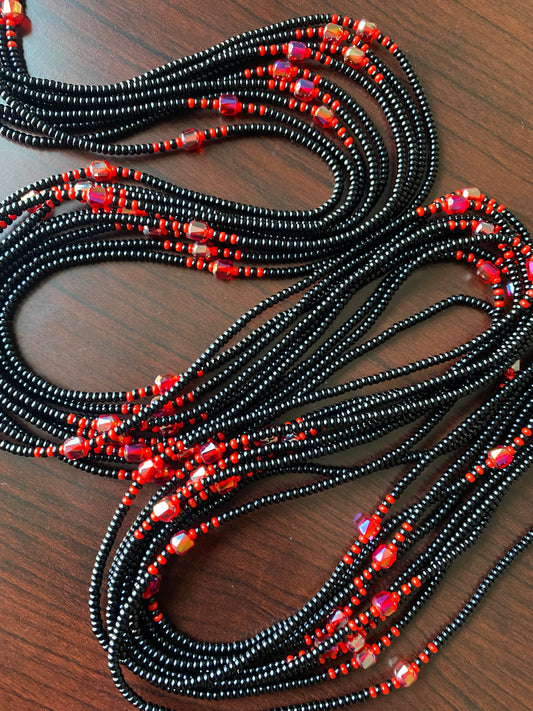 Black Waist Bead