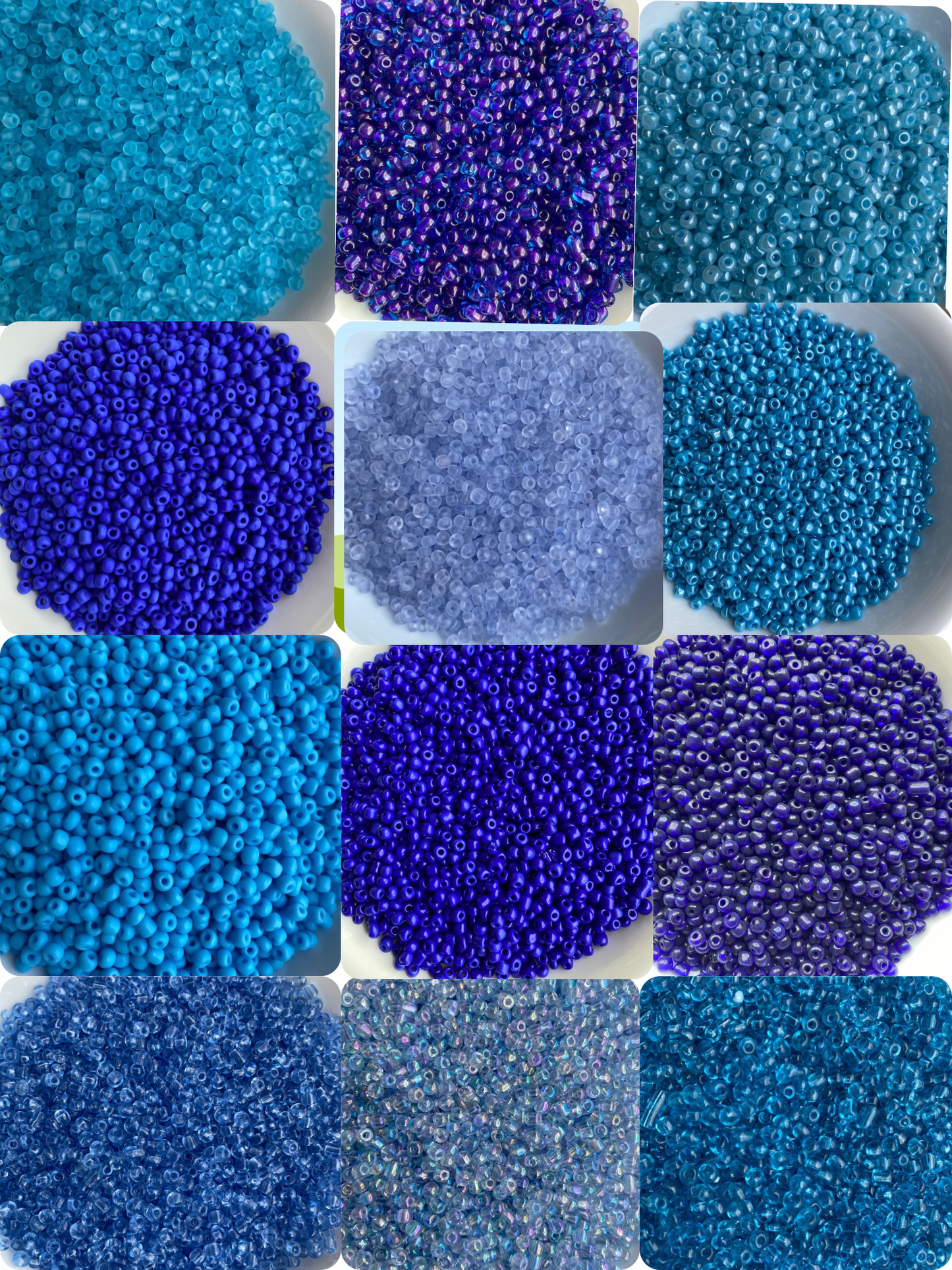 Wholesale Beads- 4mm- seed beads, Size 6/0 , Glass Seed Beads, Rocaille, Beads. Assorted - Jewelry Making- Beaded Jewelry- 35lbs, 50lbs or 100lbs