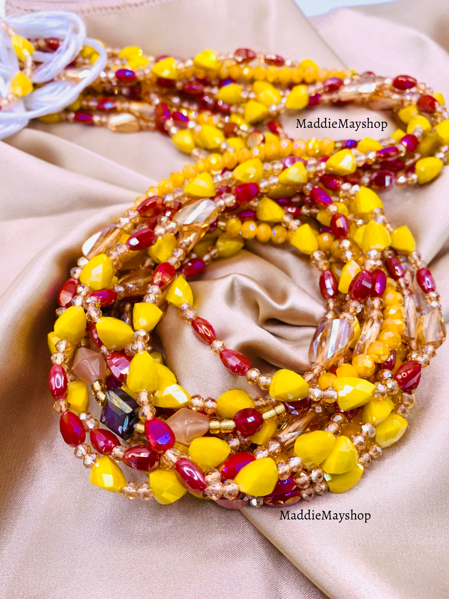 Francisca~ Luxury Crystal Waist Beads (Copy)