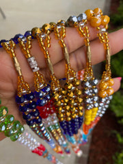 Sheryl ~ Luxury Crystal Waist Beads/ Clasp only