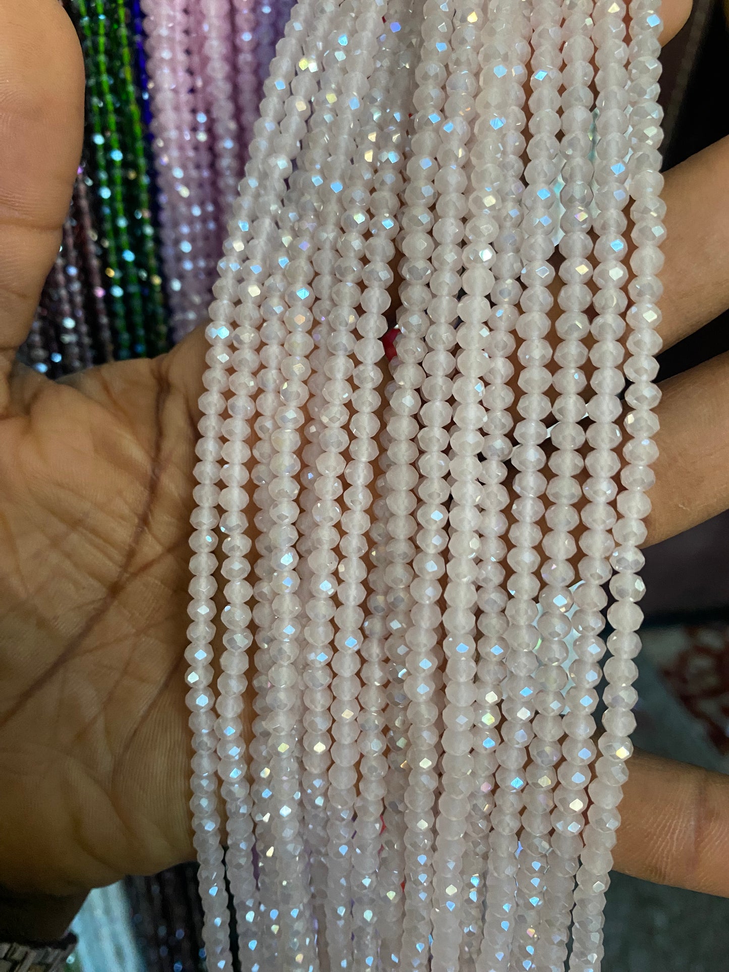 Crystal WaistBeads -TikTok Waist Beads – Variety of Styles – African Waist Jewelry – Tie-On (45”) – Add to Cart, Buy Now – Price Per 1 Waist Bead